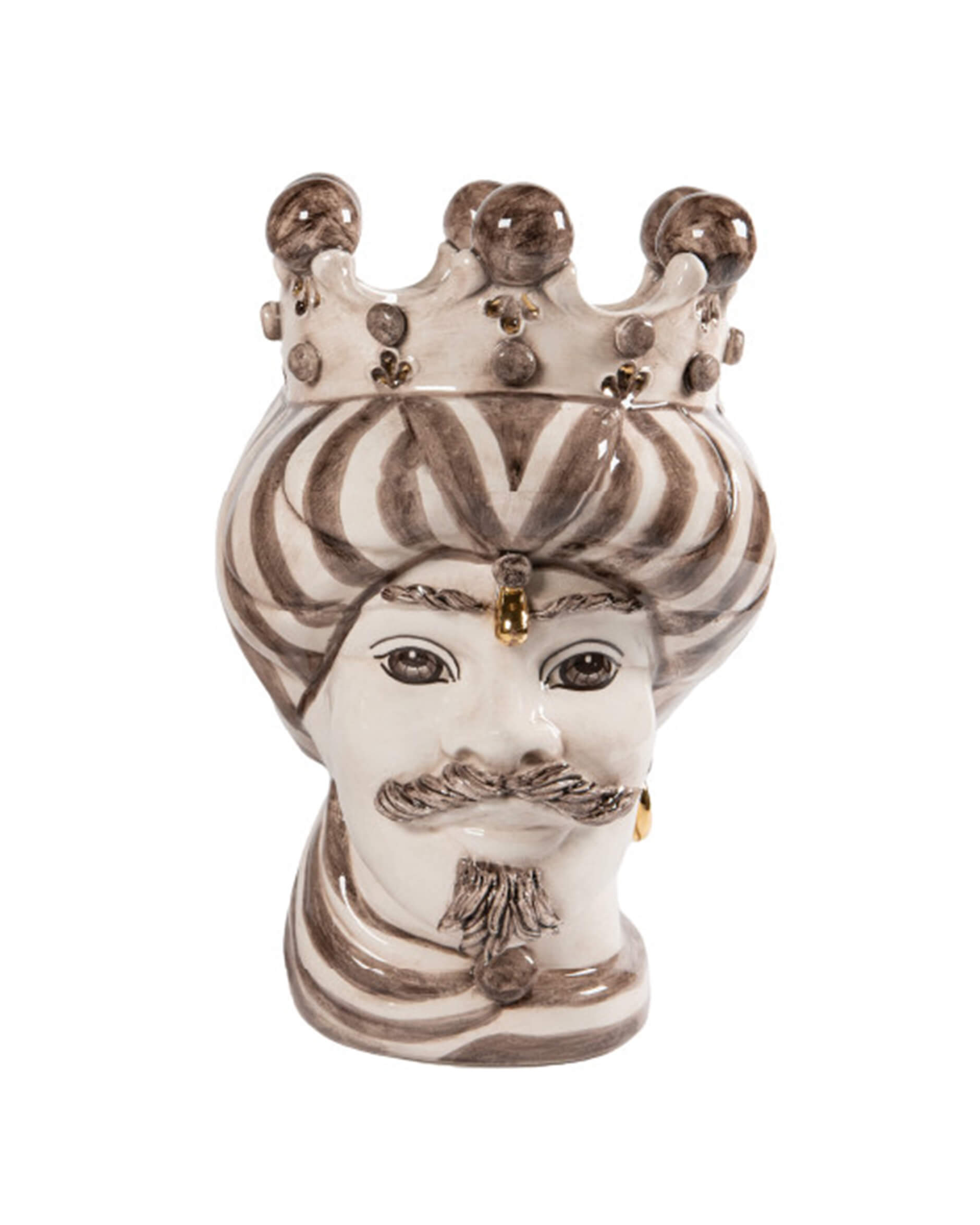 Testa di Moro uomo vit/brun