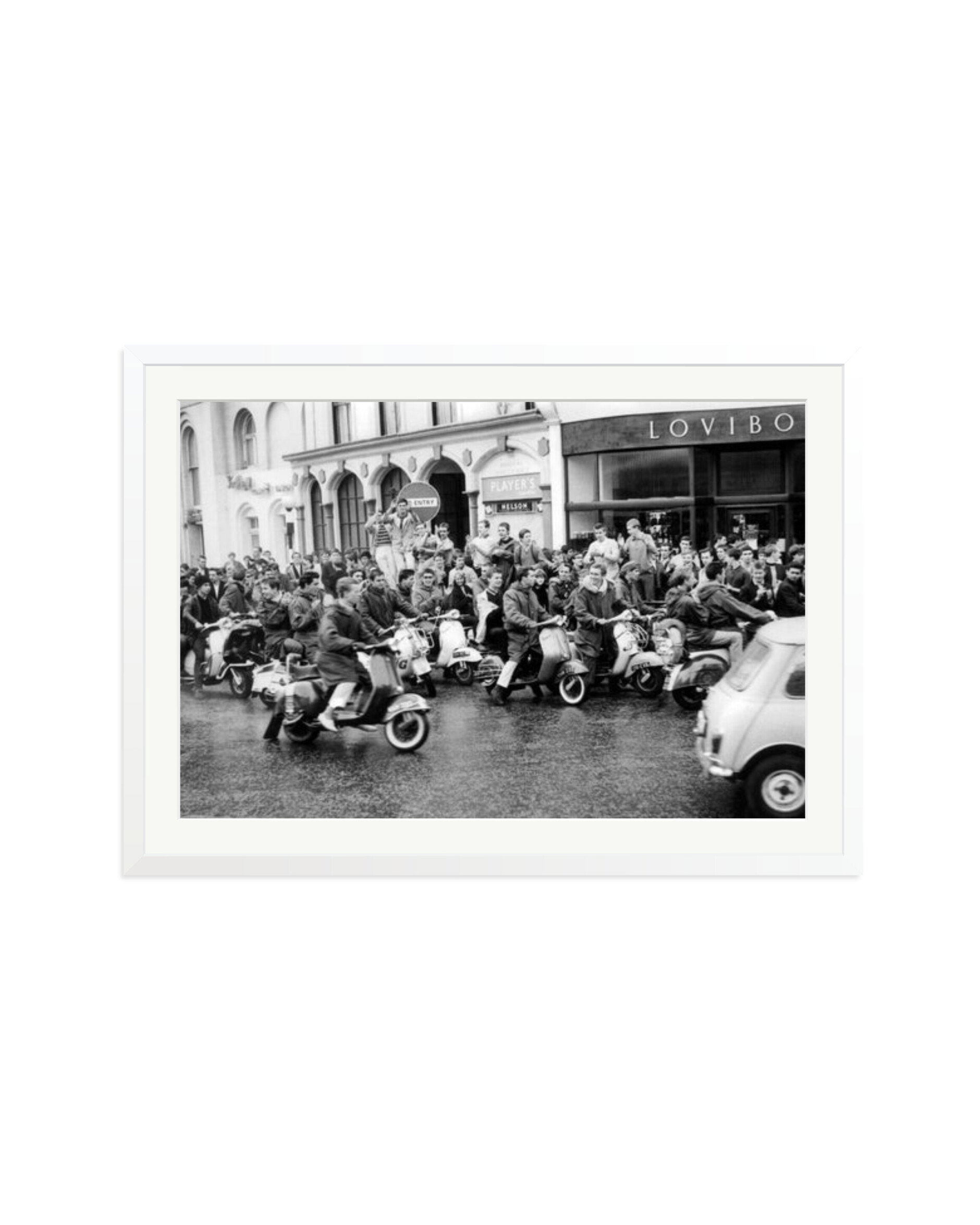 Mods and Teddy Boys White / XXL