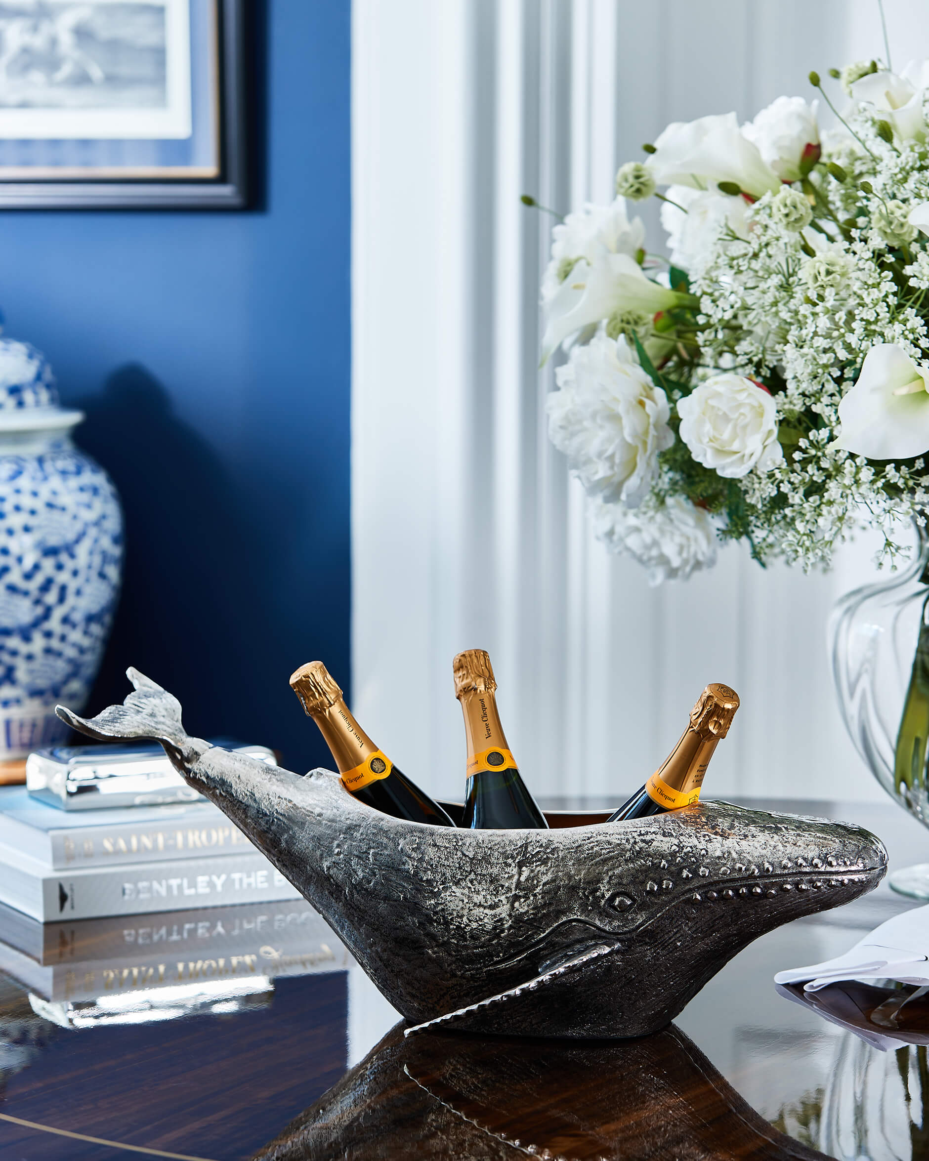 Astoria champagnekylare silver