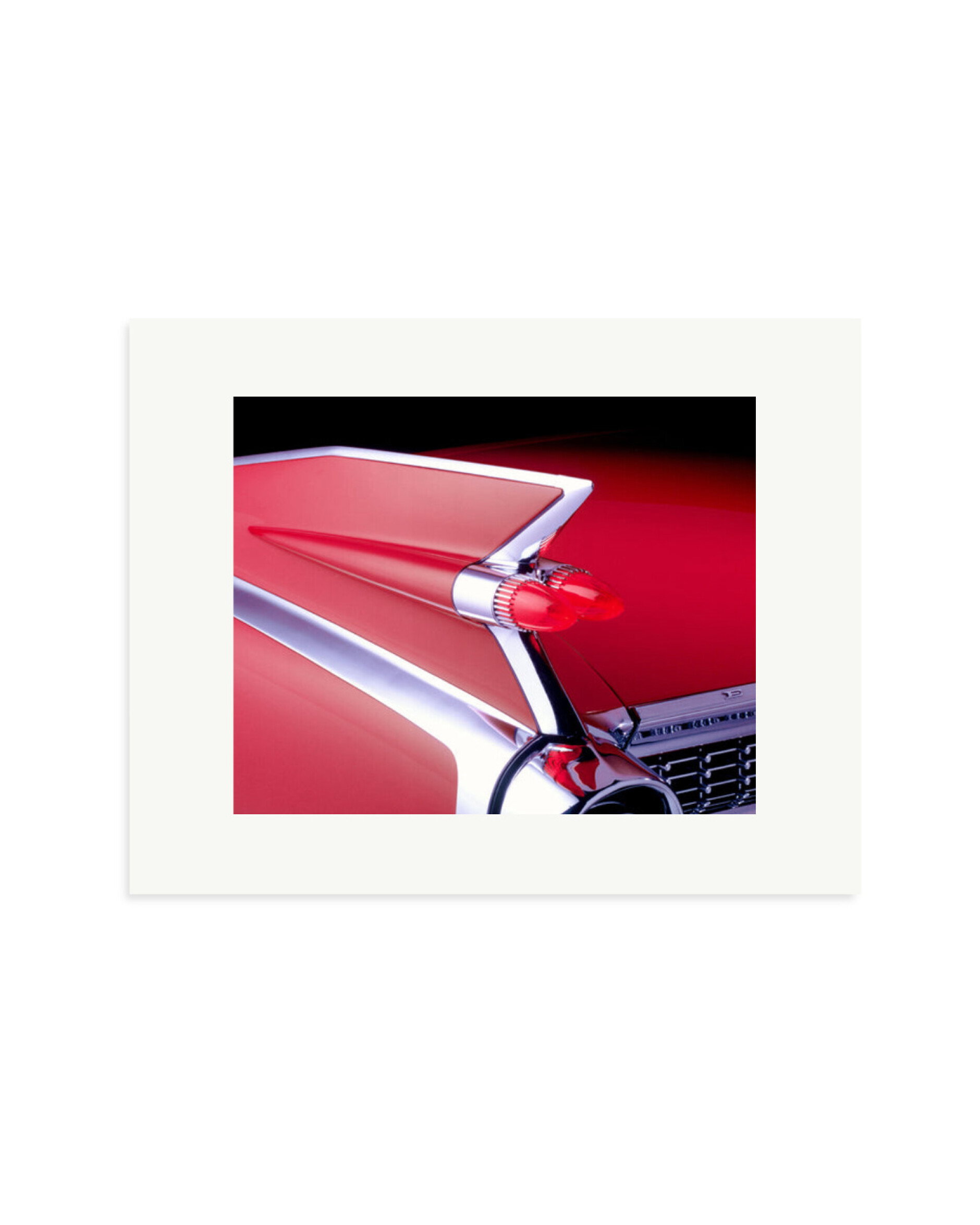 Cadillac Eldorado Red Print Only / Small