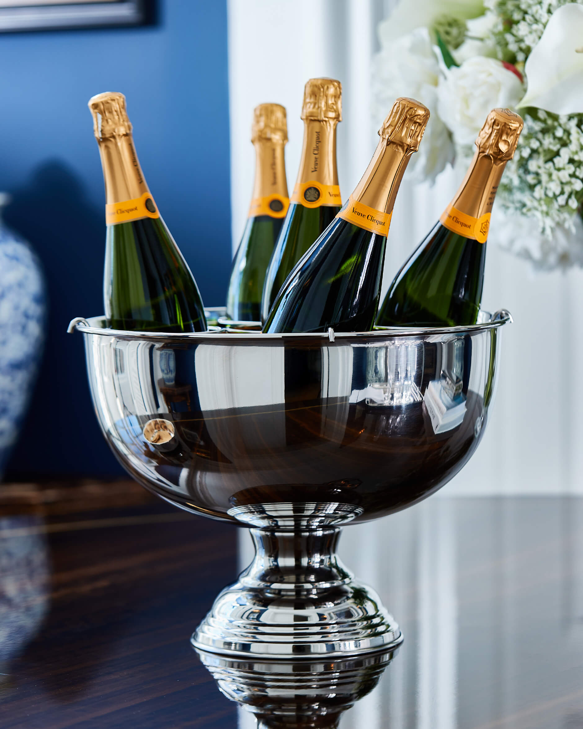 Crespa champagnekylare nickel