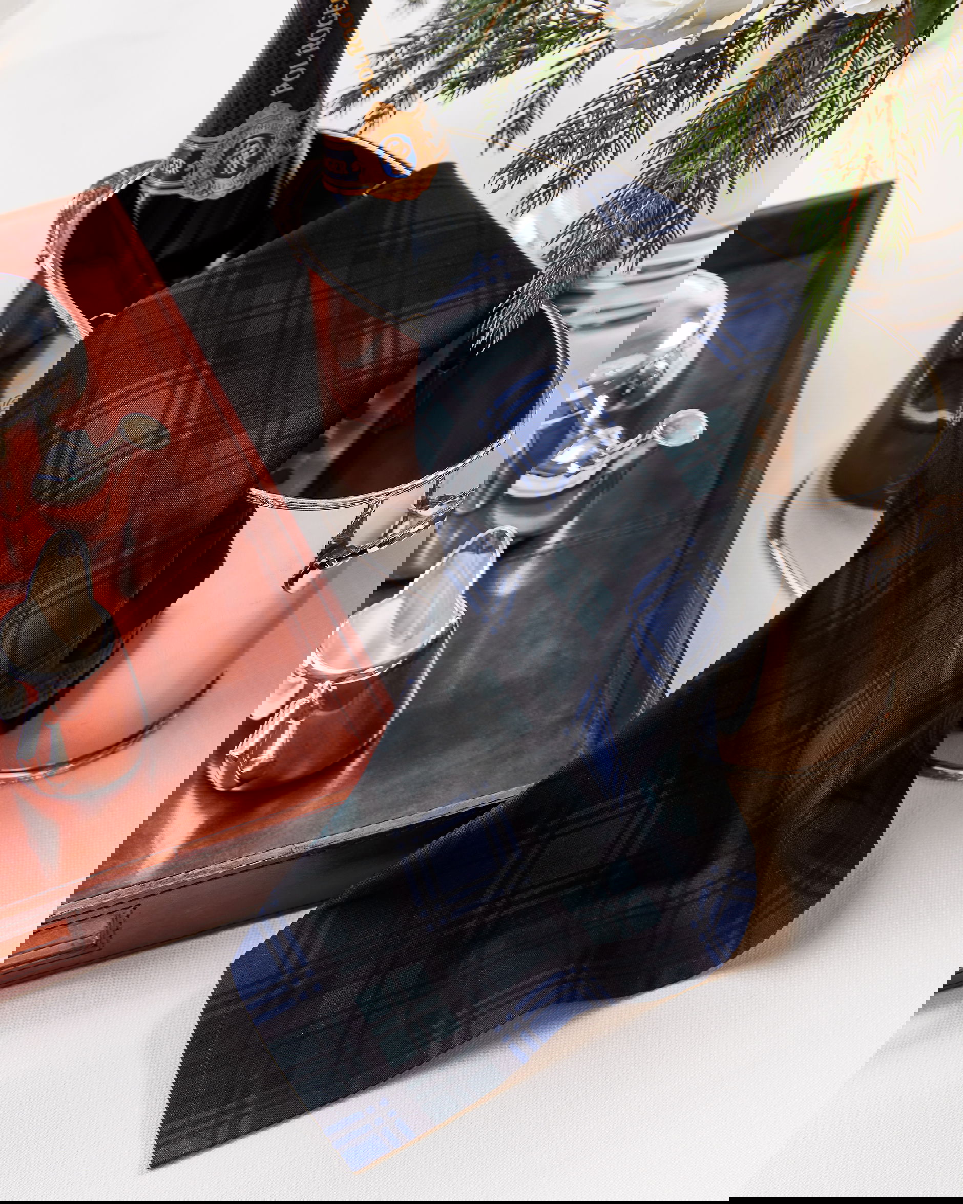 Gstaad kökshanddukar rutig