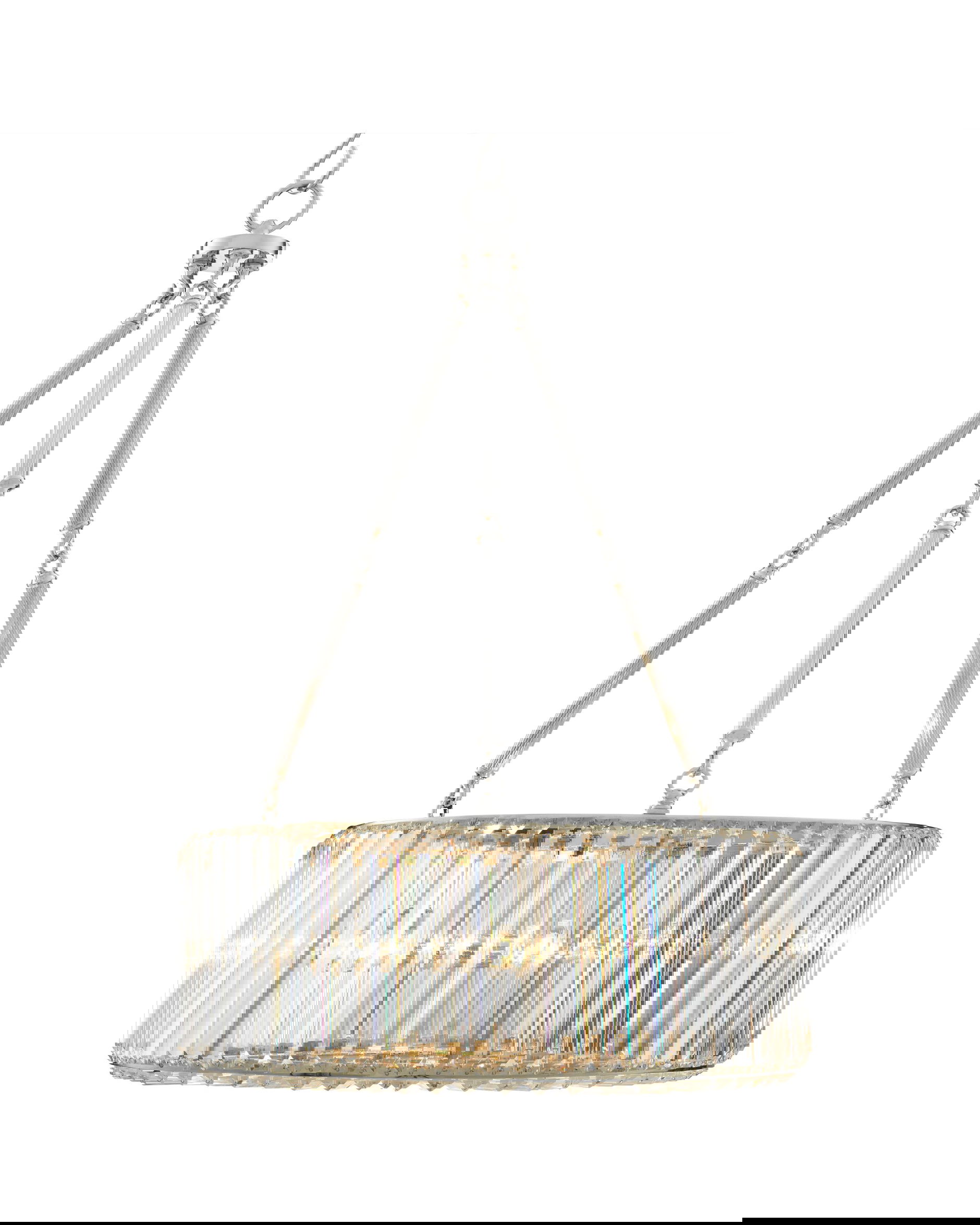 Infinity Chandelier Nickel