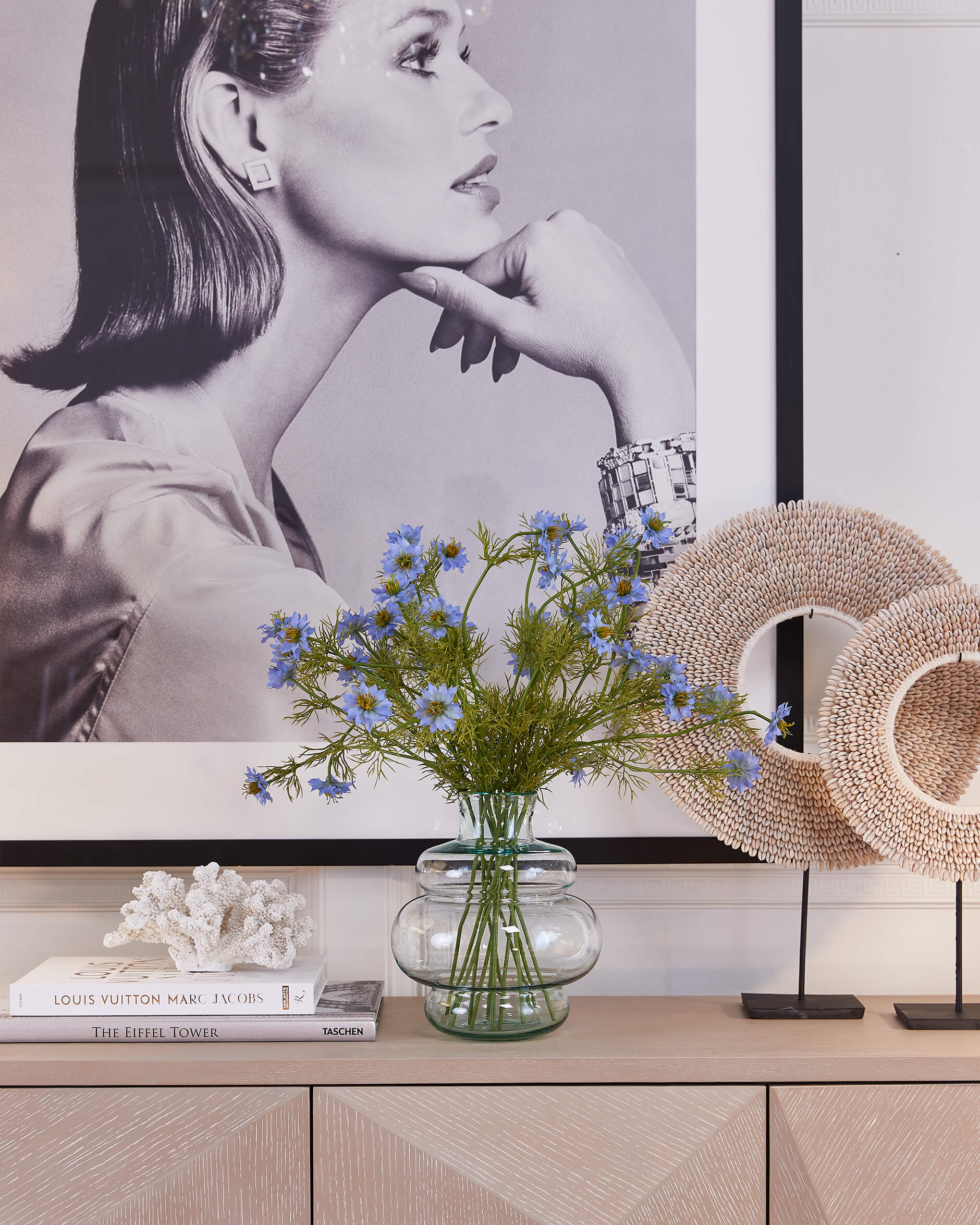 Nigella snittblomma blå