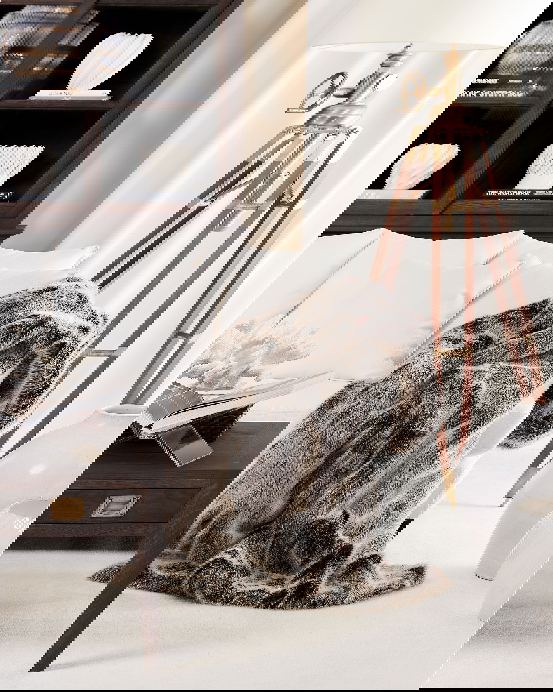 St. Moritz pläd timber wolf