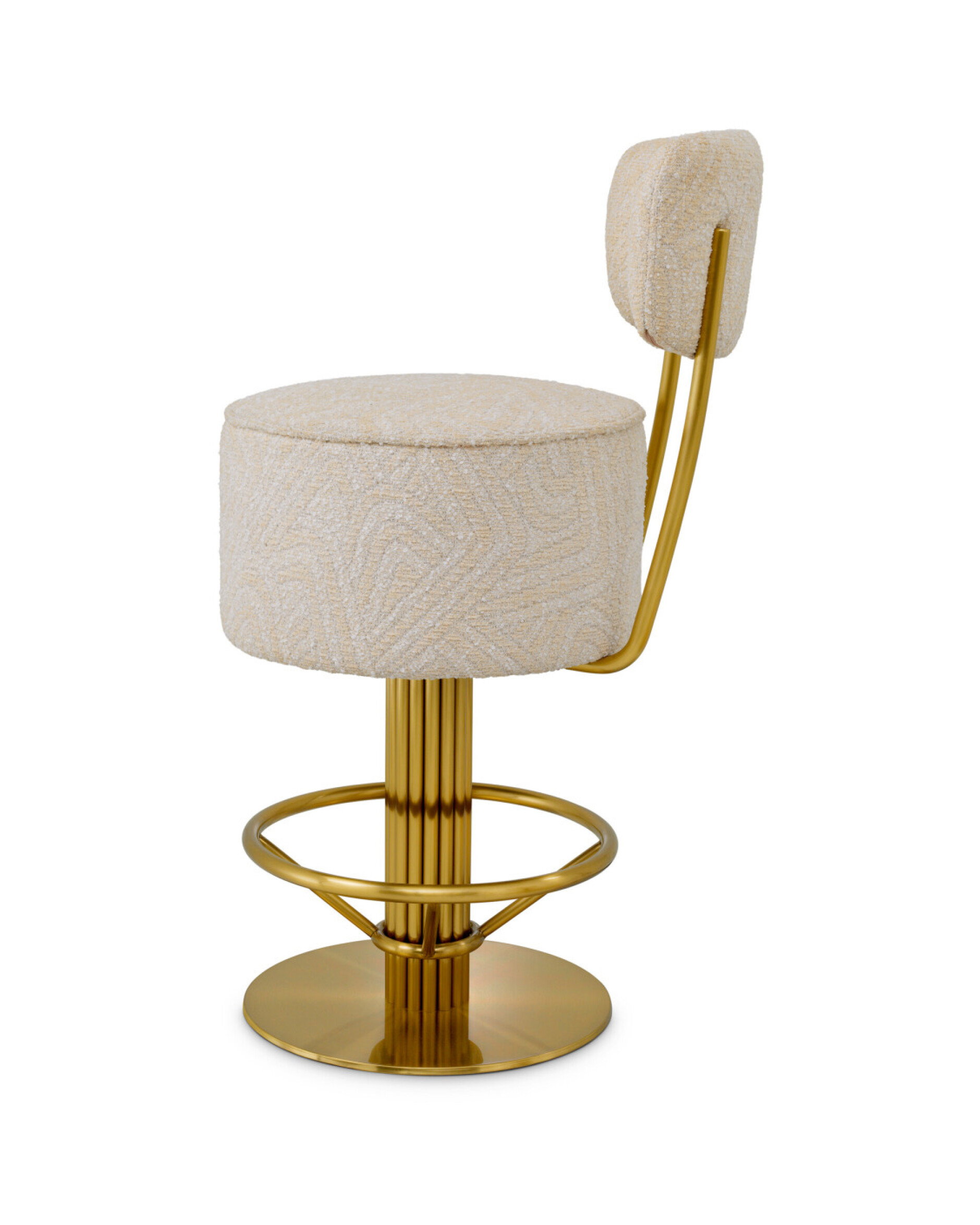 Carleton counter stool with back Camari Cream