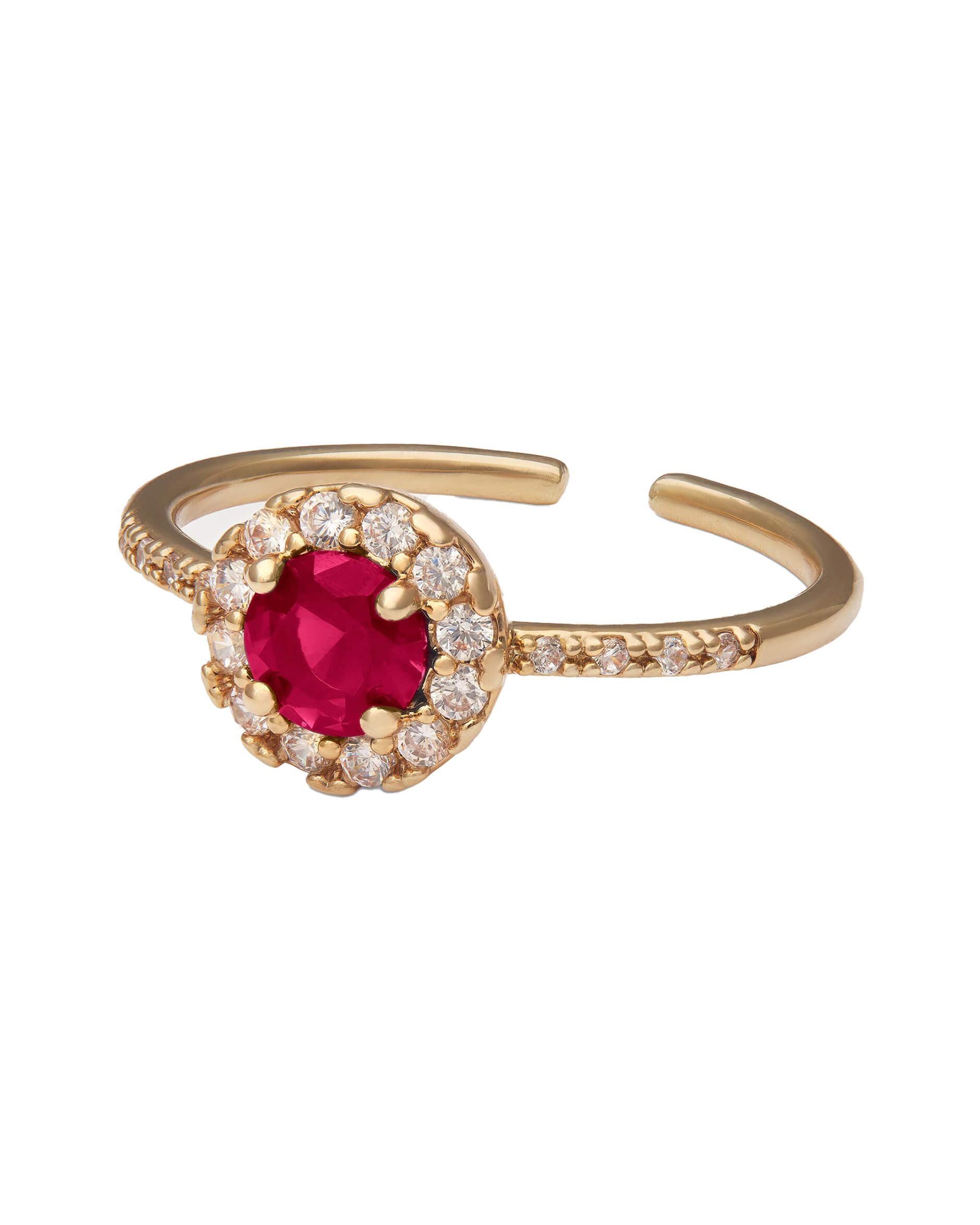 Laurie ring pink ruby