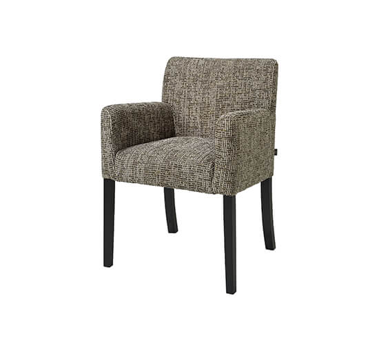 Chanel Taupe - Victoria Dining Chair Hailey Shell