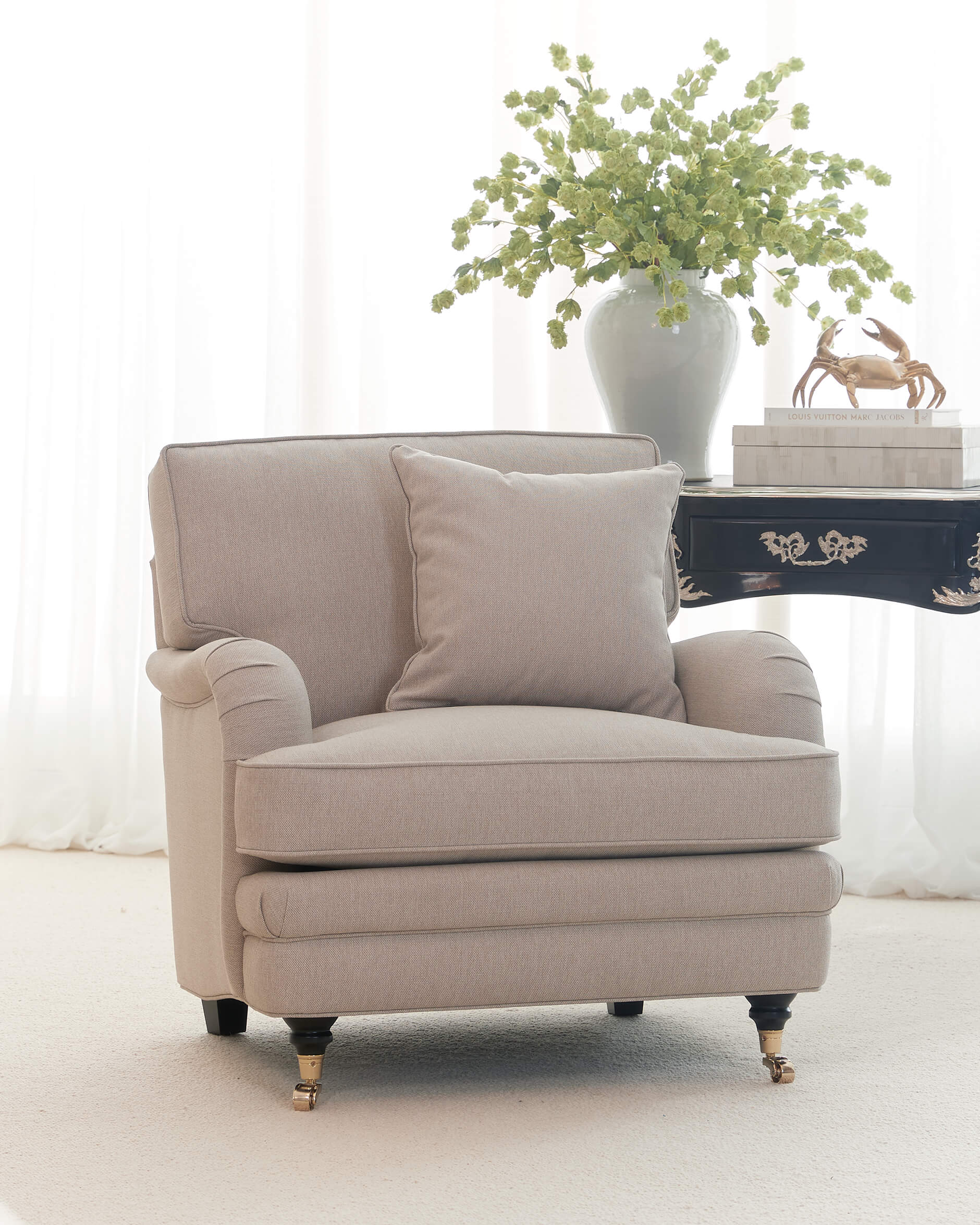 Howard Heritage fåtölj sand