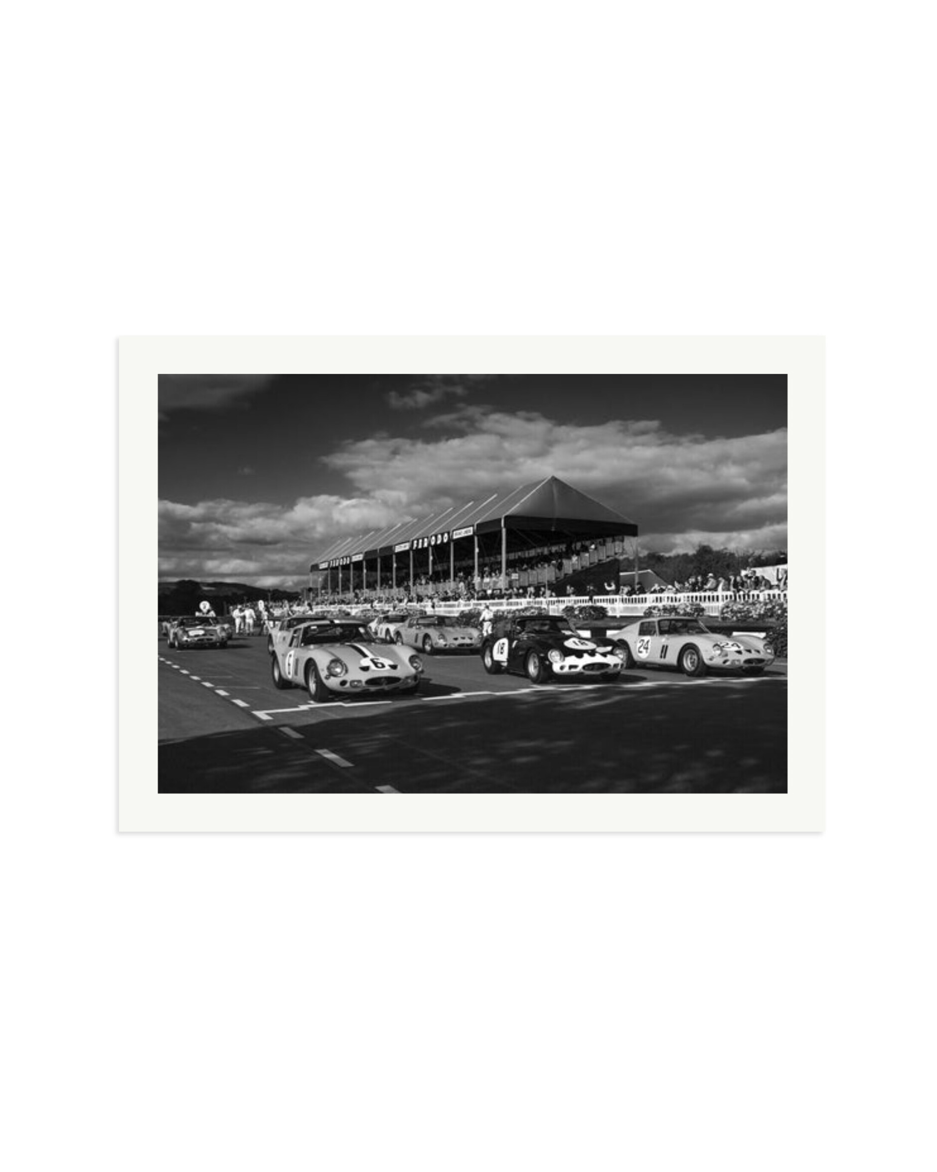 Ferarri 250 GTO's Print Only / XXL