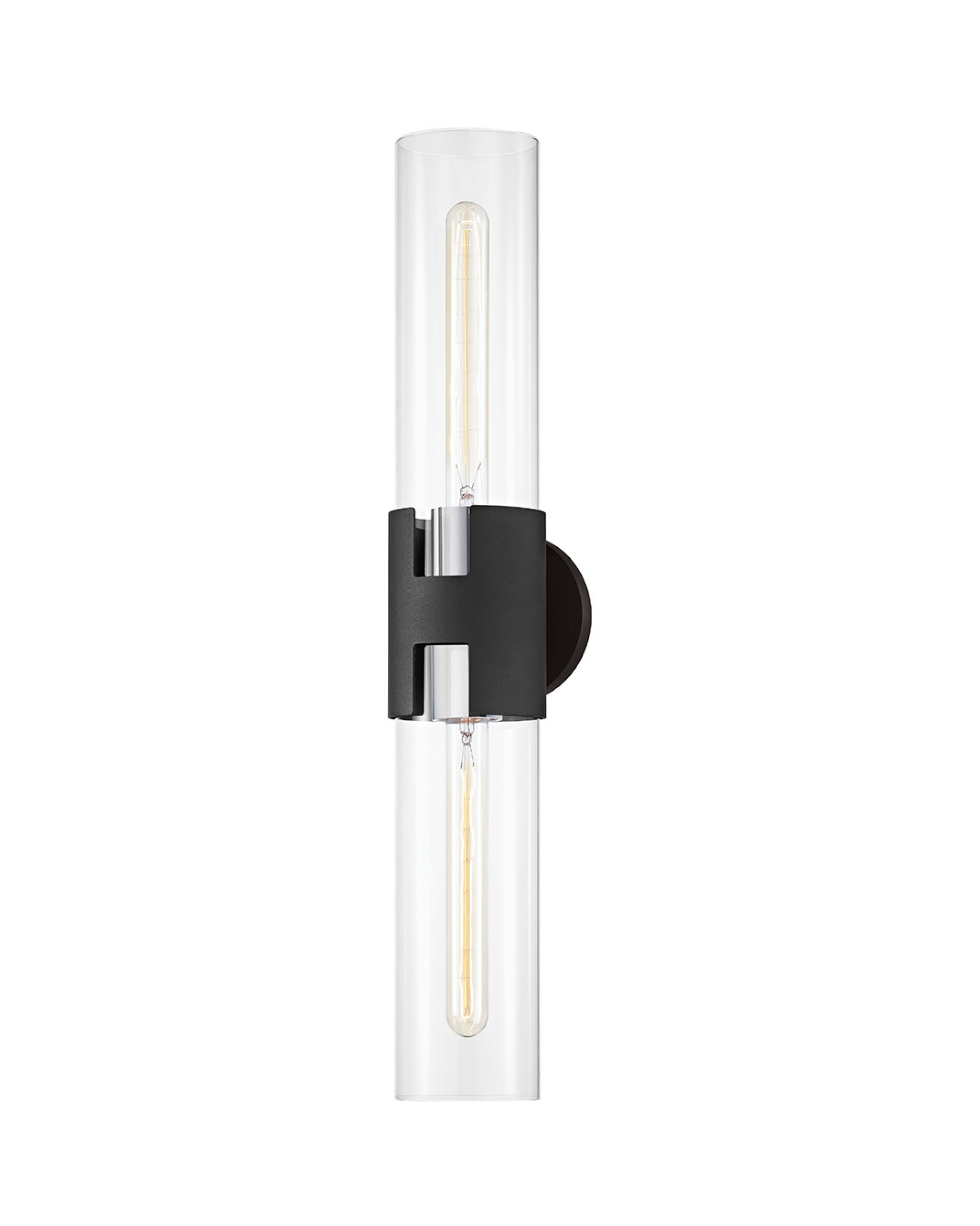 Amado vegglampe nikkel