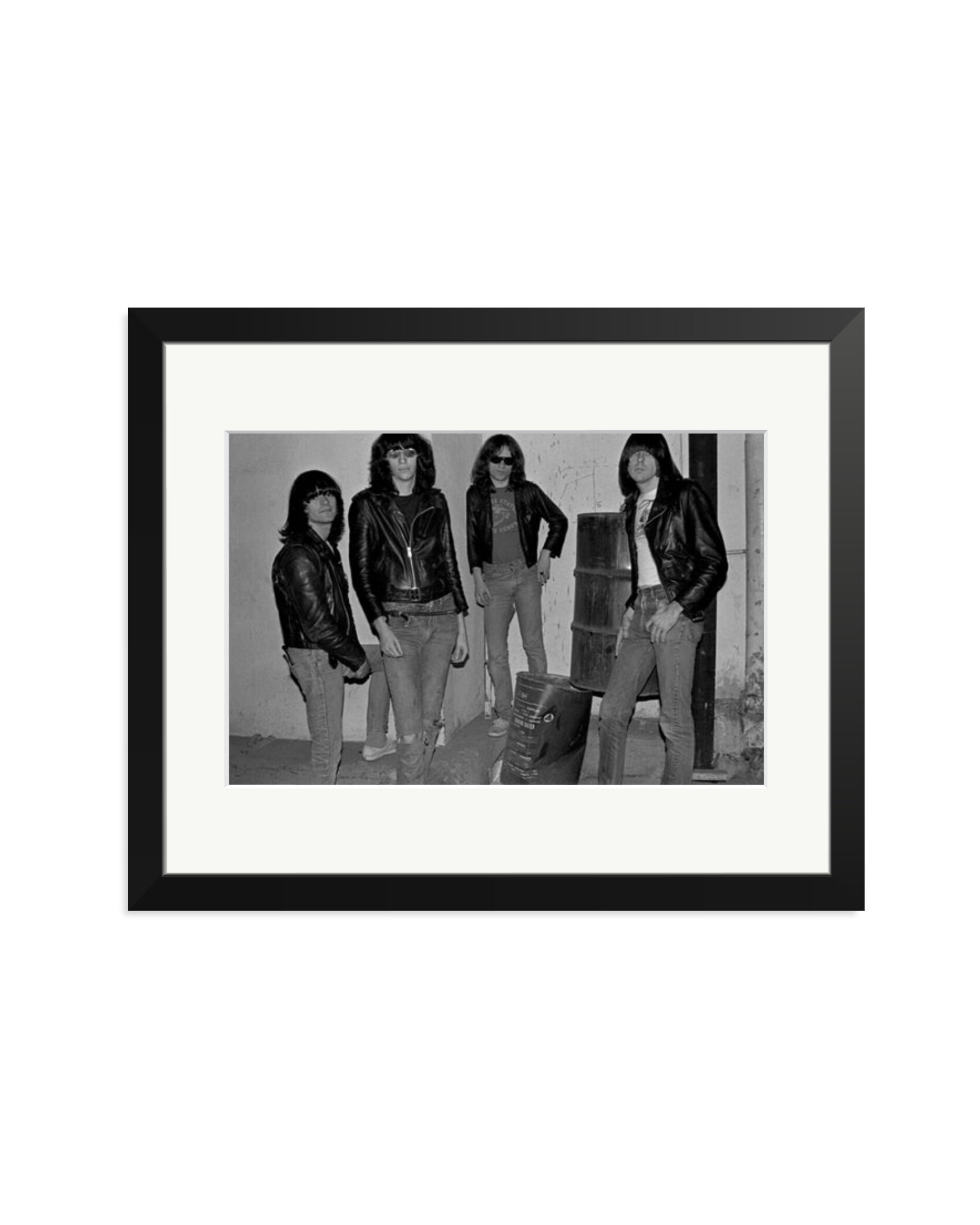Joey Ramone and The Ramones 1978 Black / Medium