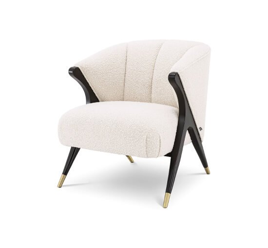 null - Pavone Mirage dining armchair off-white