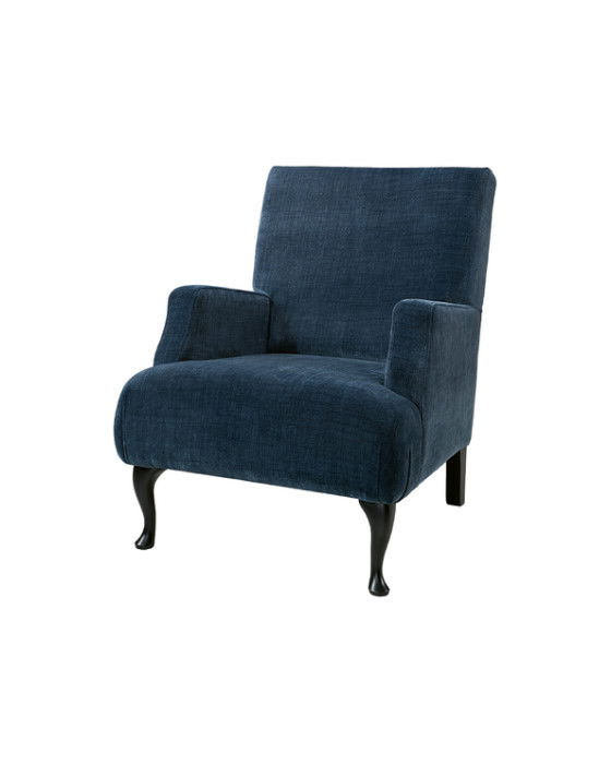 Langford fåtölj gabby blue | Möbler - Fåtöljer - Tygfåtöljer | Möbelexperten