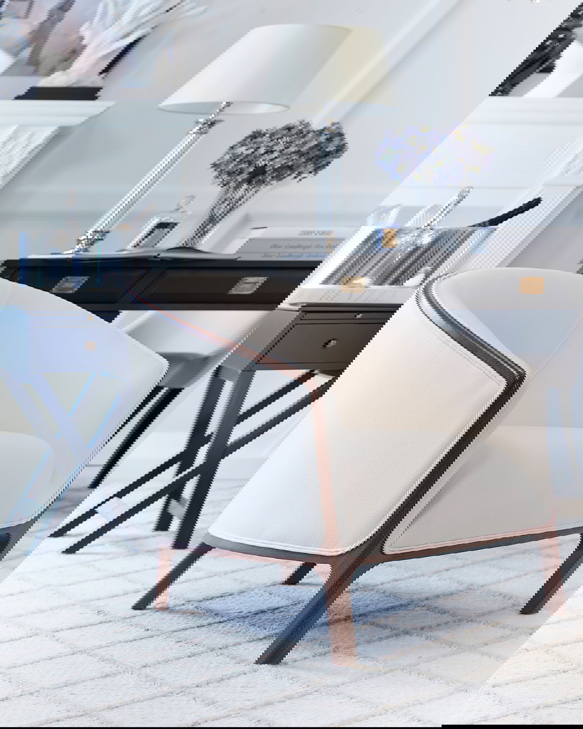 Ryder fåtölj off-white