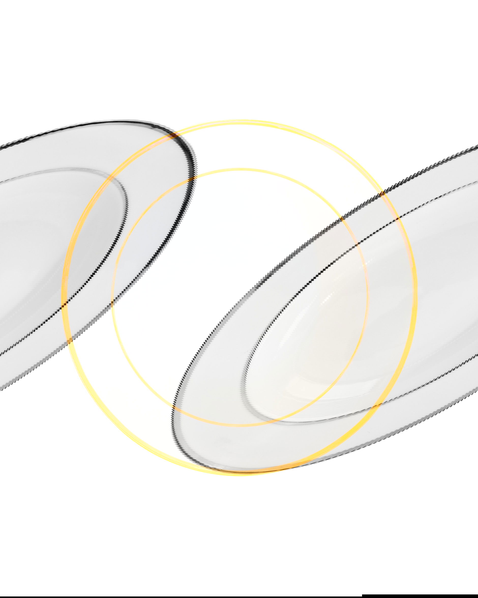 Fairmont djup tallrik vit 6-pack