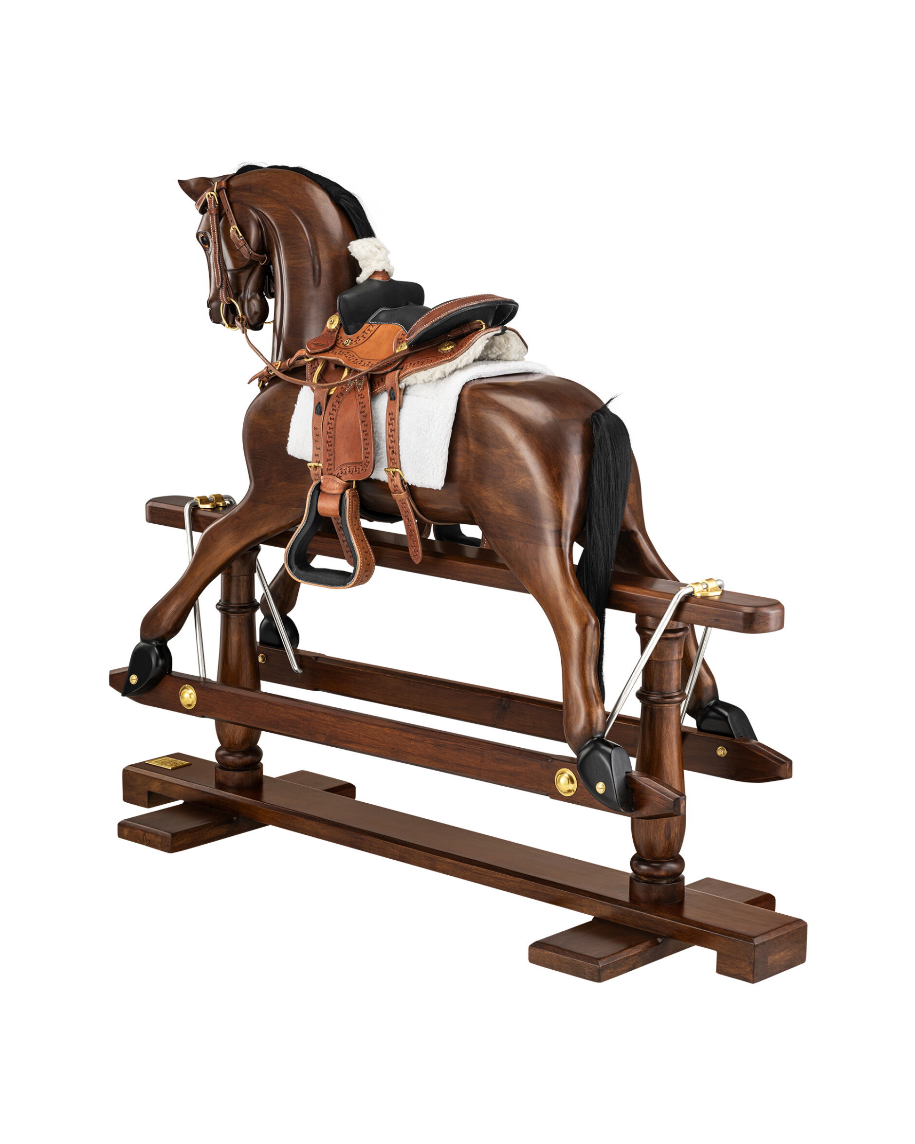 Rocking Horse, Western Saddle