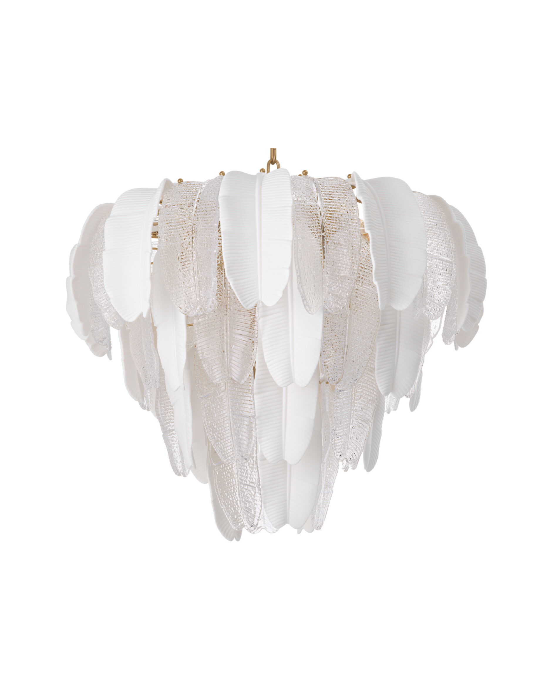 Saint Lucia Chandelier Antique Brass S