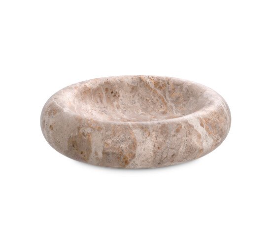 Brown marble - Lizz bowl brown marble