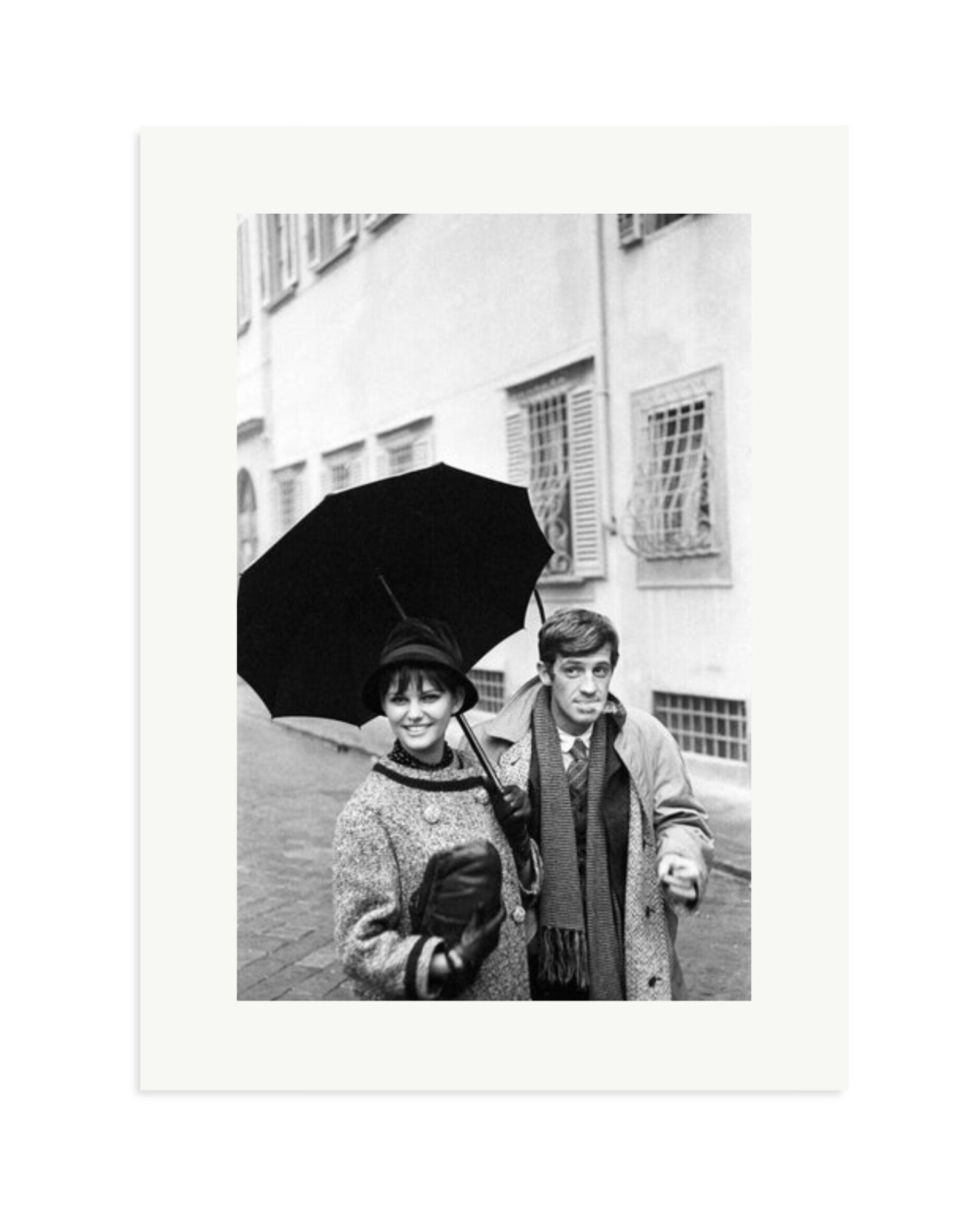 Claudia Cardinale and Jean Paul Belmondo Print Only / XL
