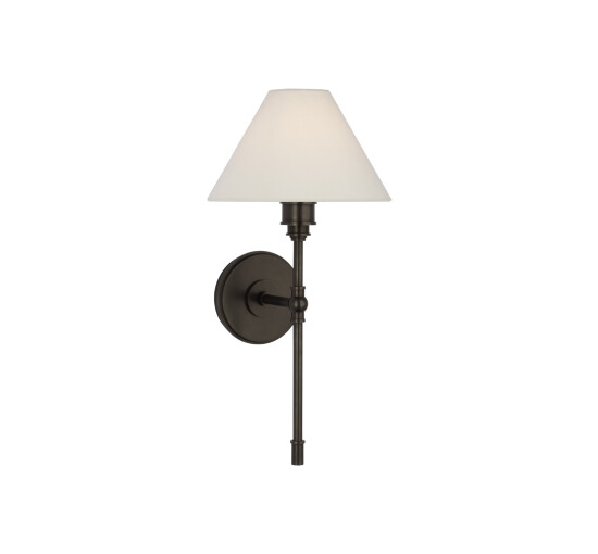 Parkington tail vägglampa brons
