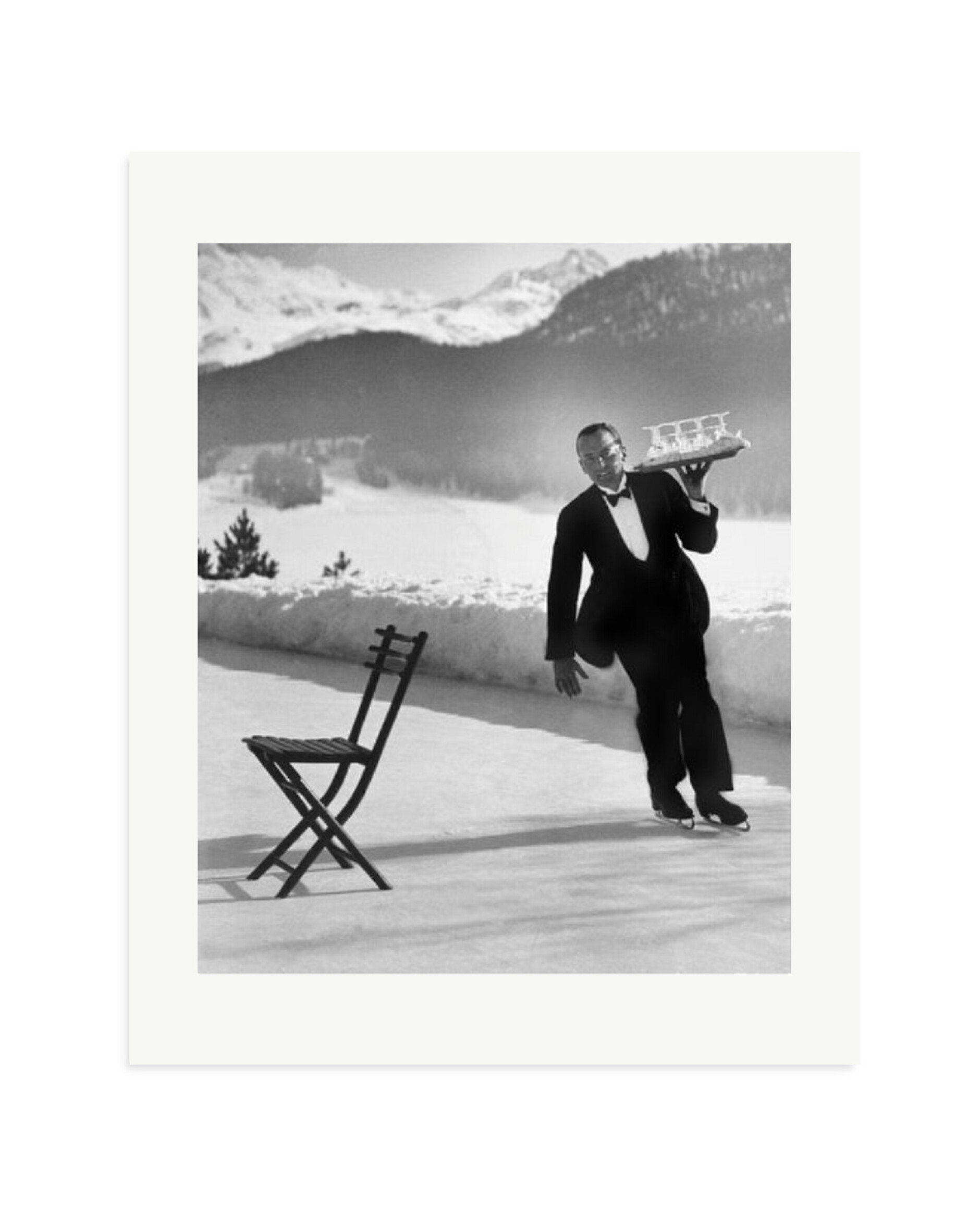 The Waiter's Practice Print Only / Medium