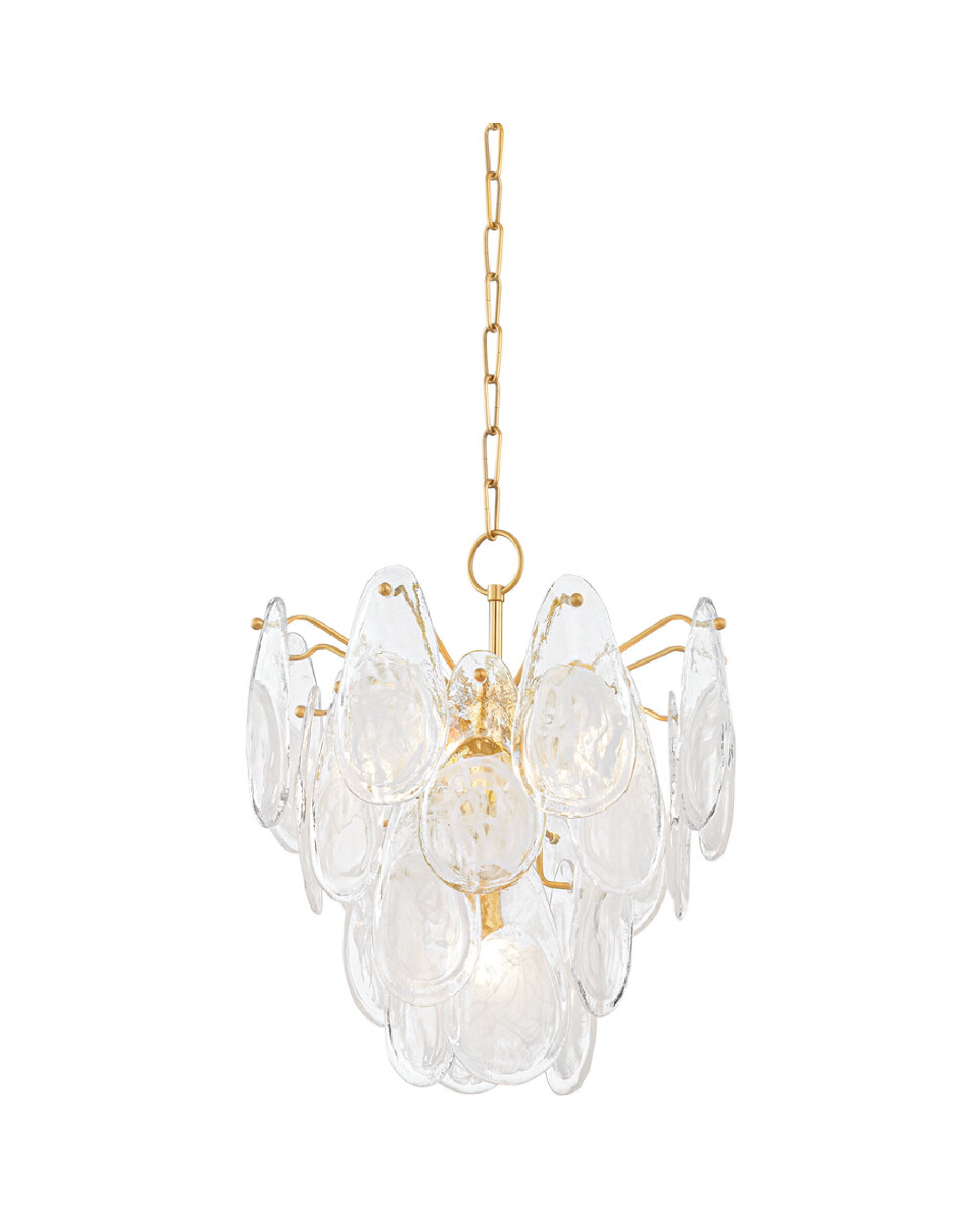Darcia Chandelier Aged Brass