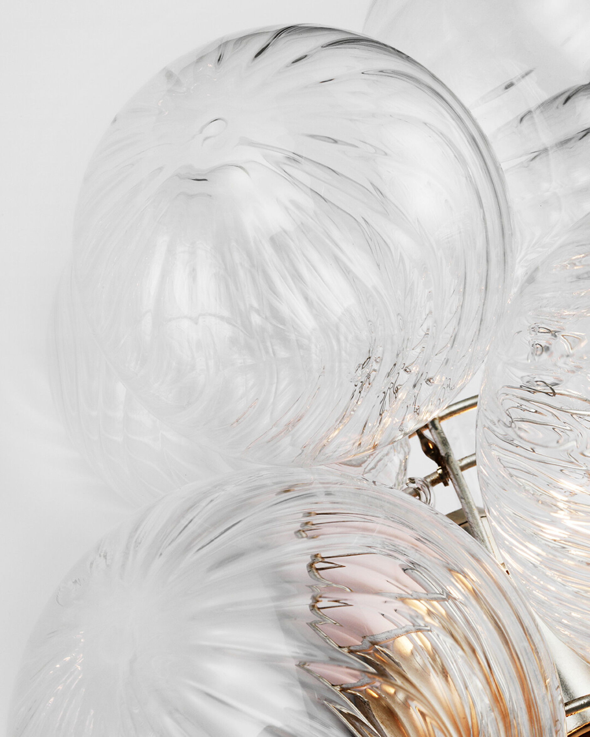 Talia vägglampa silver M