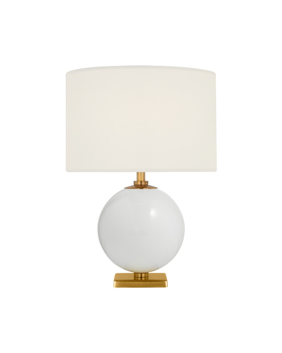 Elsie 12"" portabel bordslampa cream | Belysning - Lampor - Bordslampor | Möbelexperten