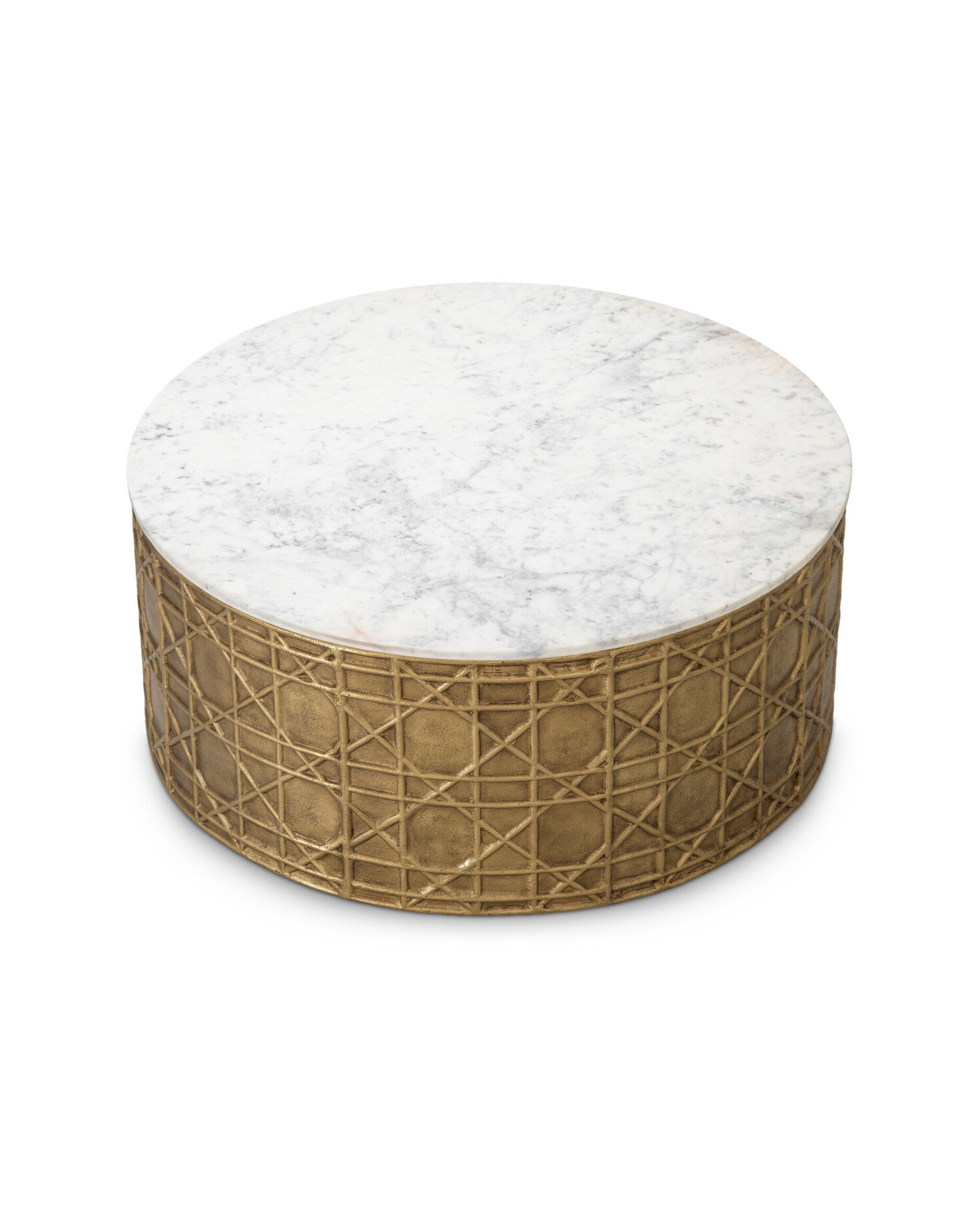 Laurenson Couchtisch antik Messing