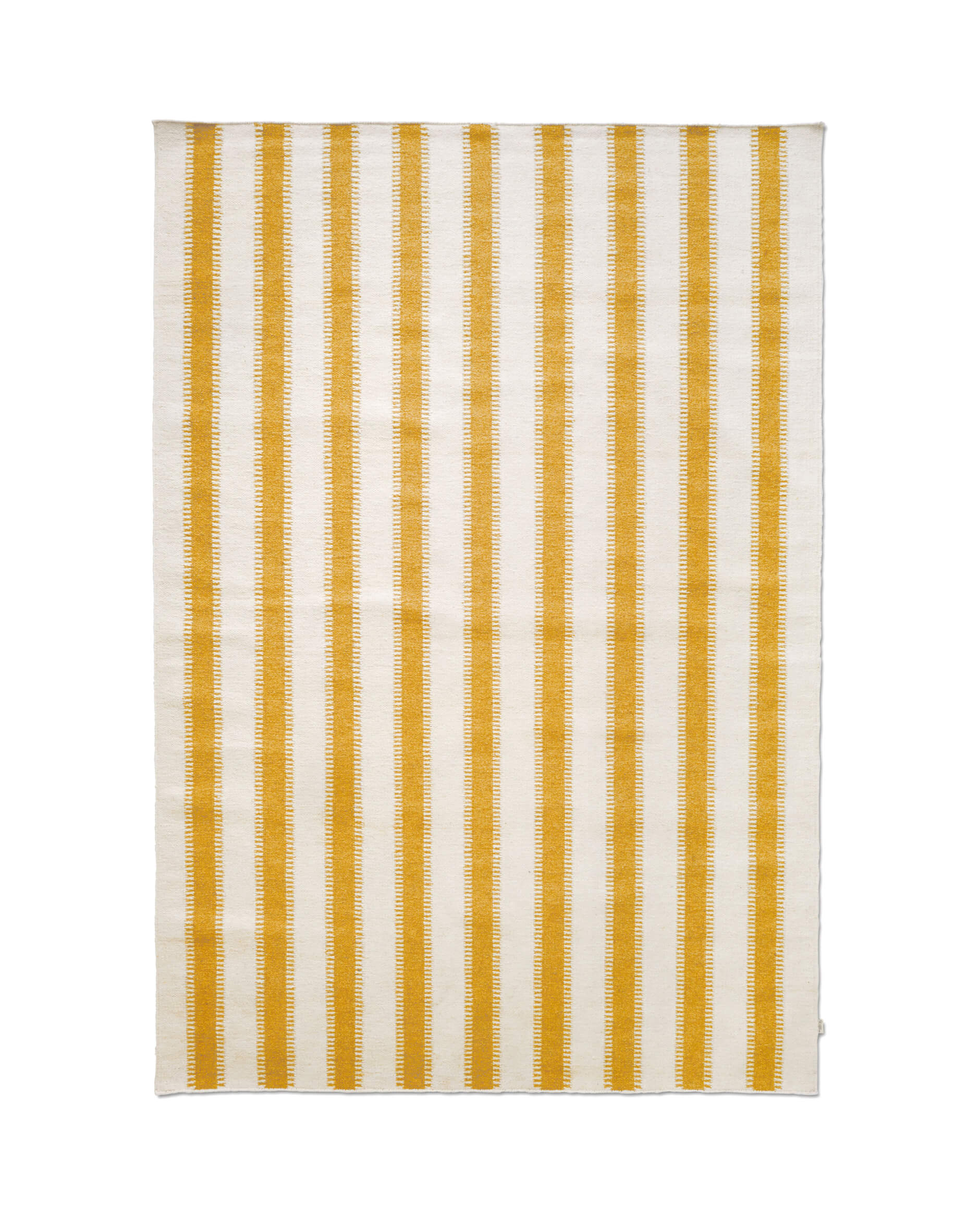 Stripes matta off white/gul