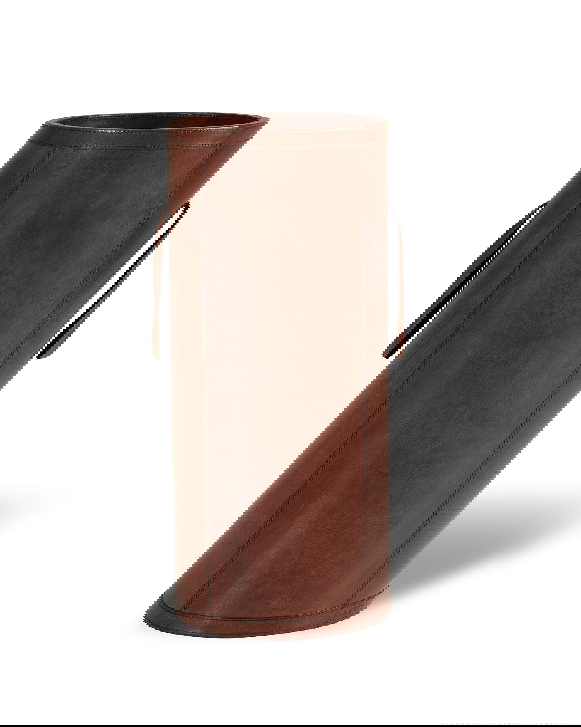 Kensington paraplyställ läder