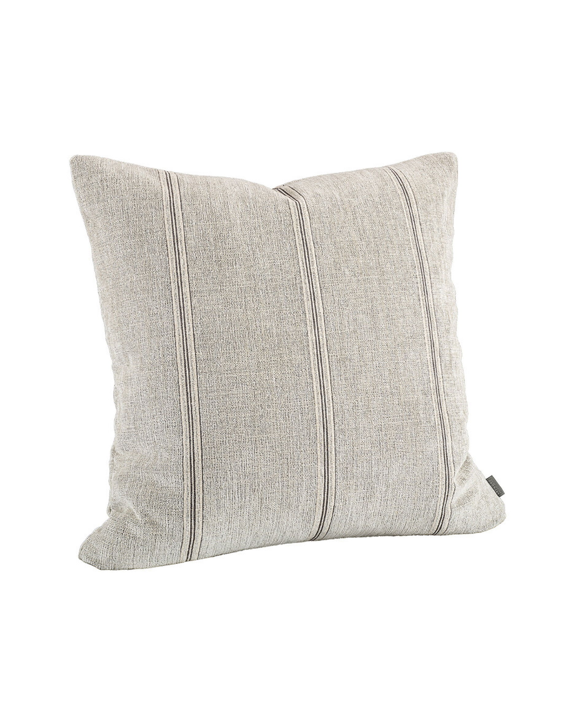 Serena stribet pudebetræk oyster