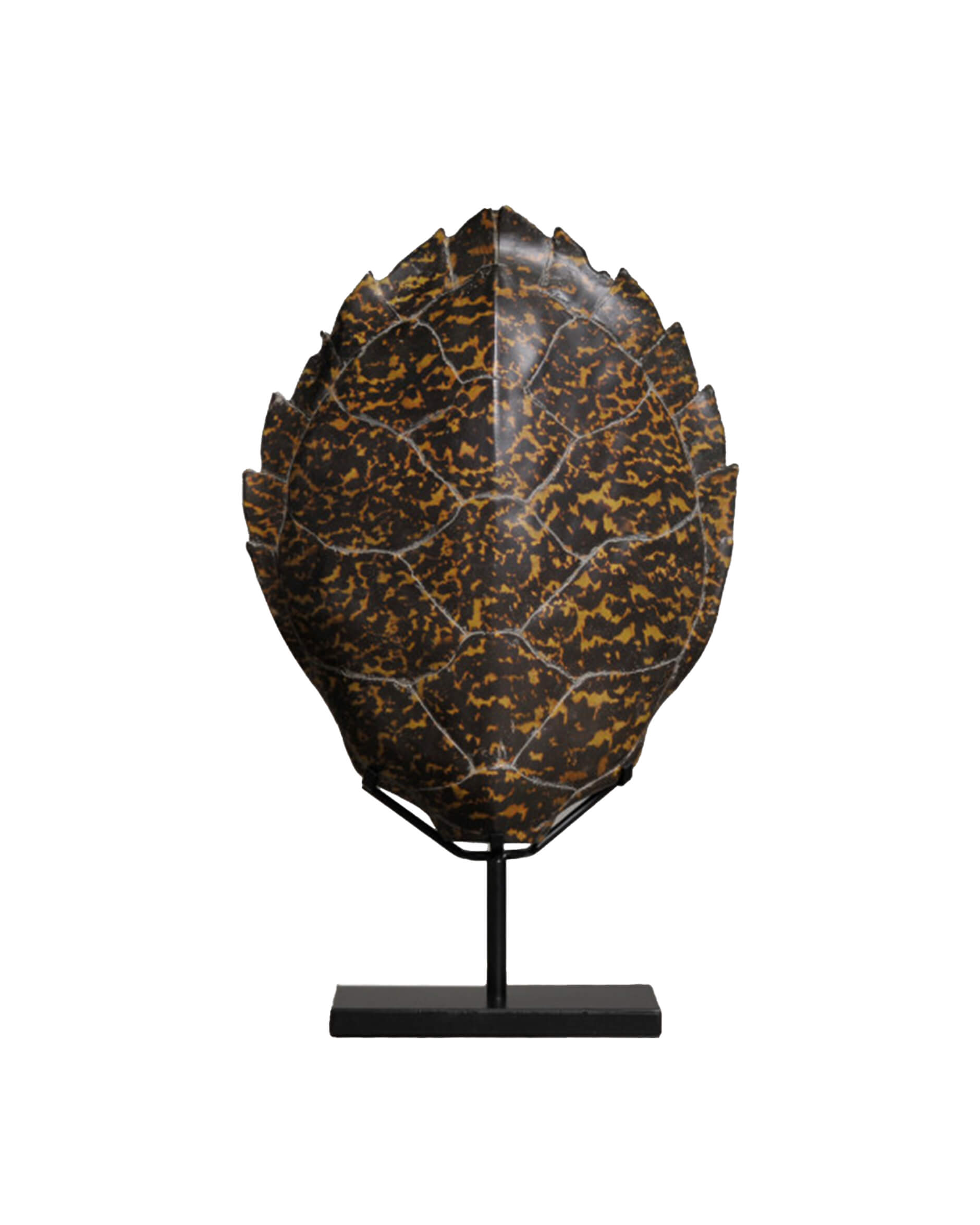 Sköldpaddsskal dekoration brun OUTLET