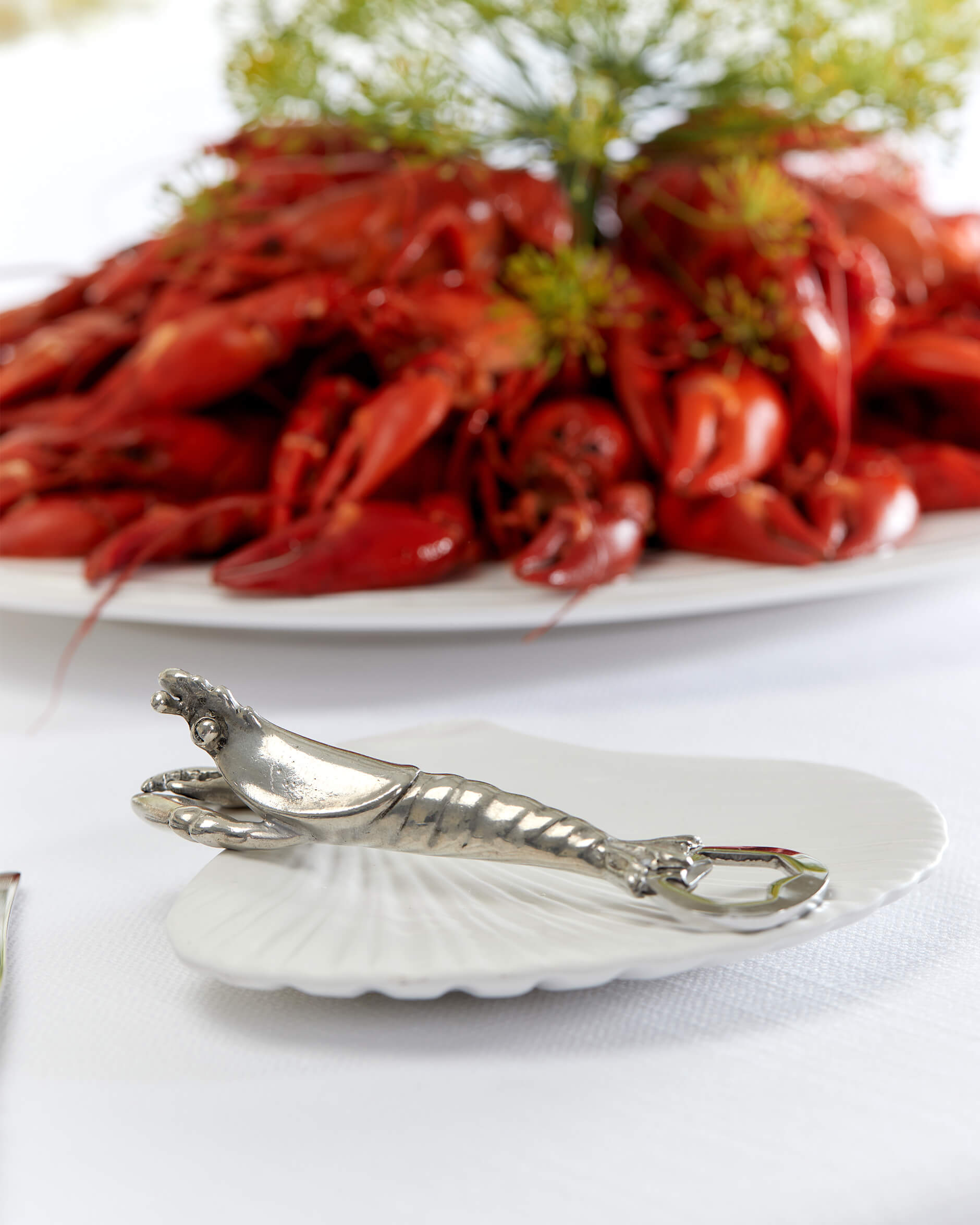 Flaskeåpner Reke Tinn