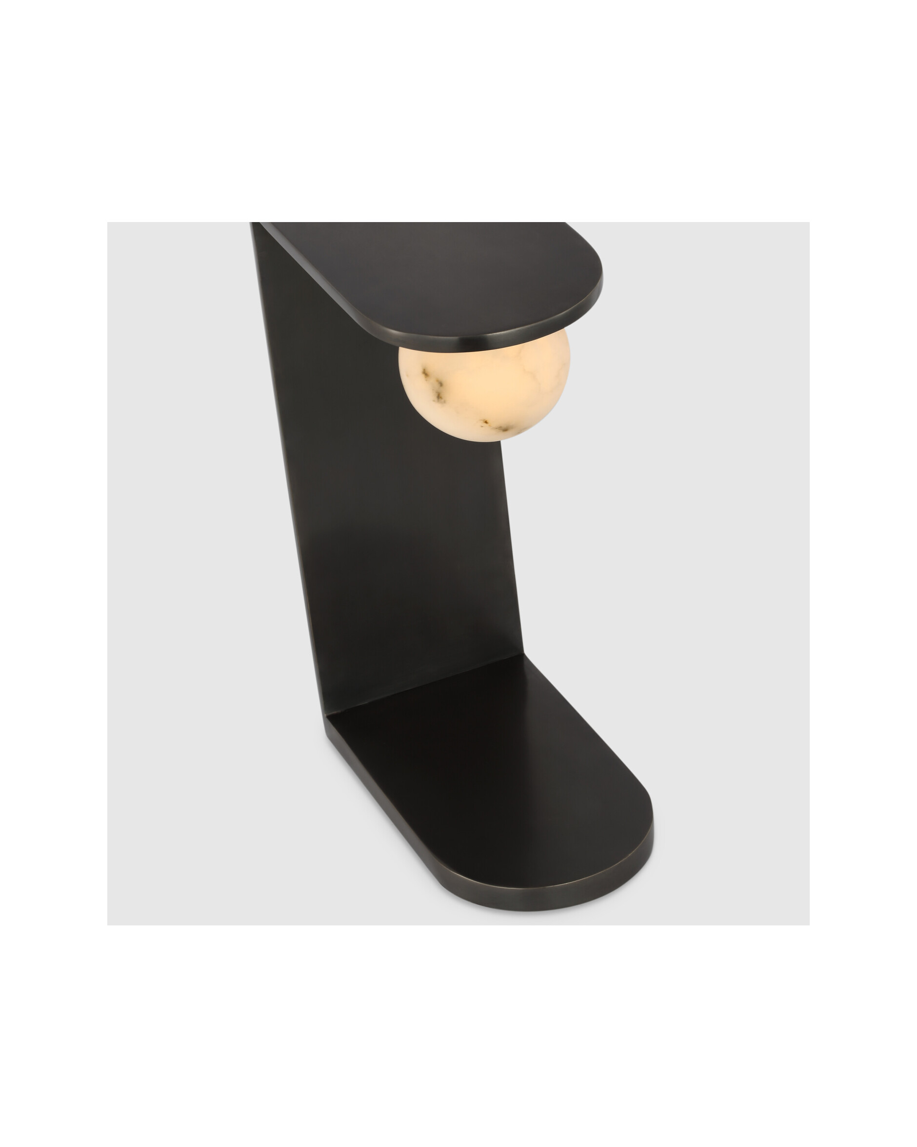 Pertica Small Desk Lamp Mirrored Bronze