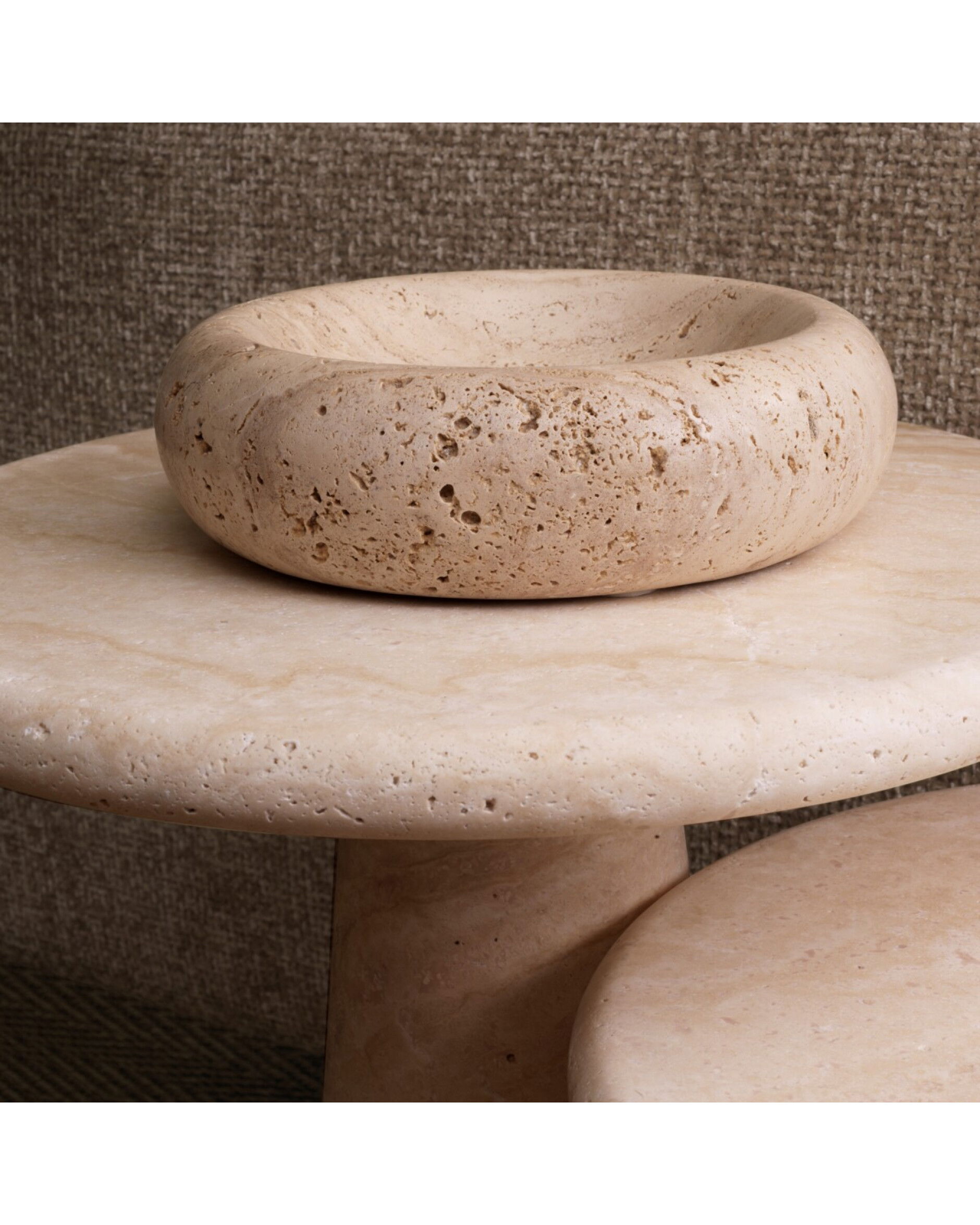 Lizz skål travertine OUTLET