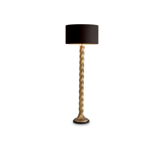 Costanza Floor Lamp Vintage brass