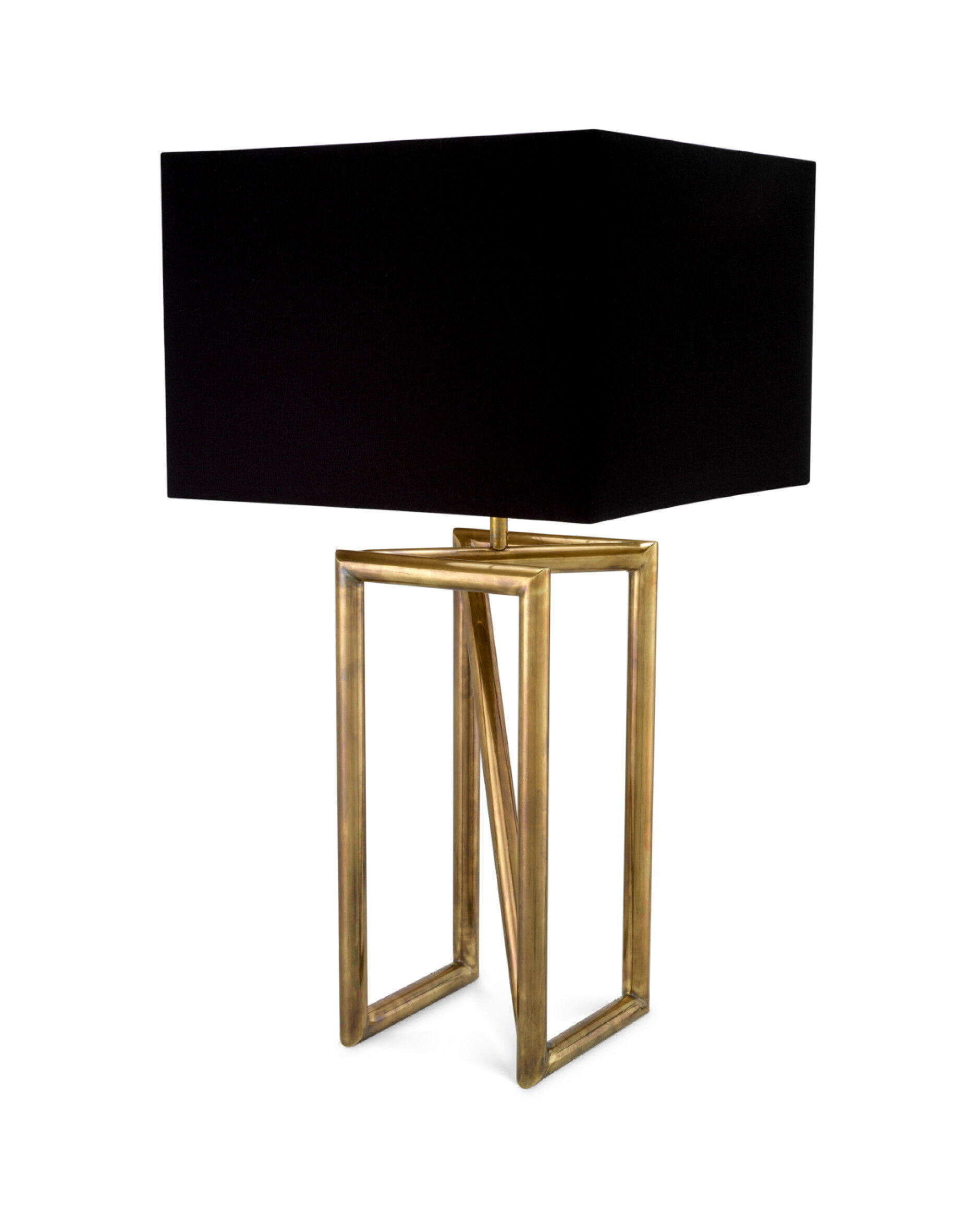 Michelino bordslampa antik mässing