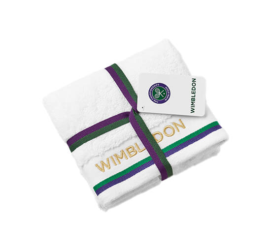 Wimbledon Sports Towel White