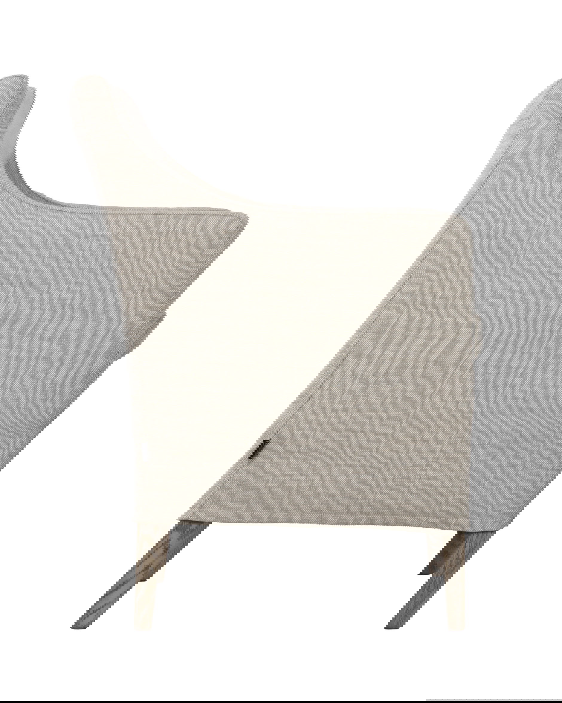 Avignon Dining Chair Sophie linen  Pearl Grey