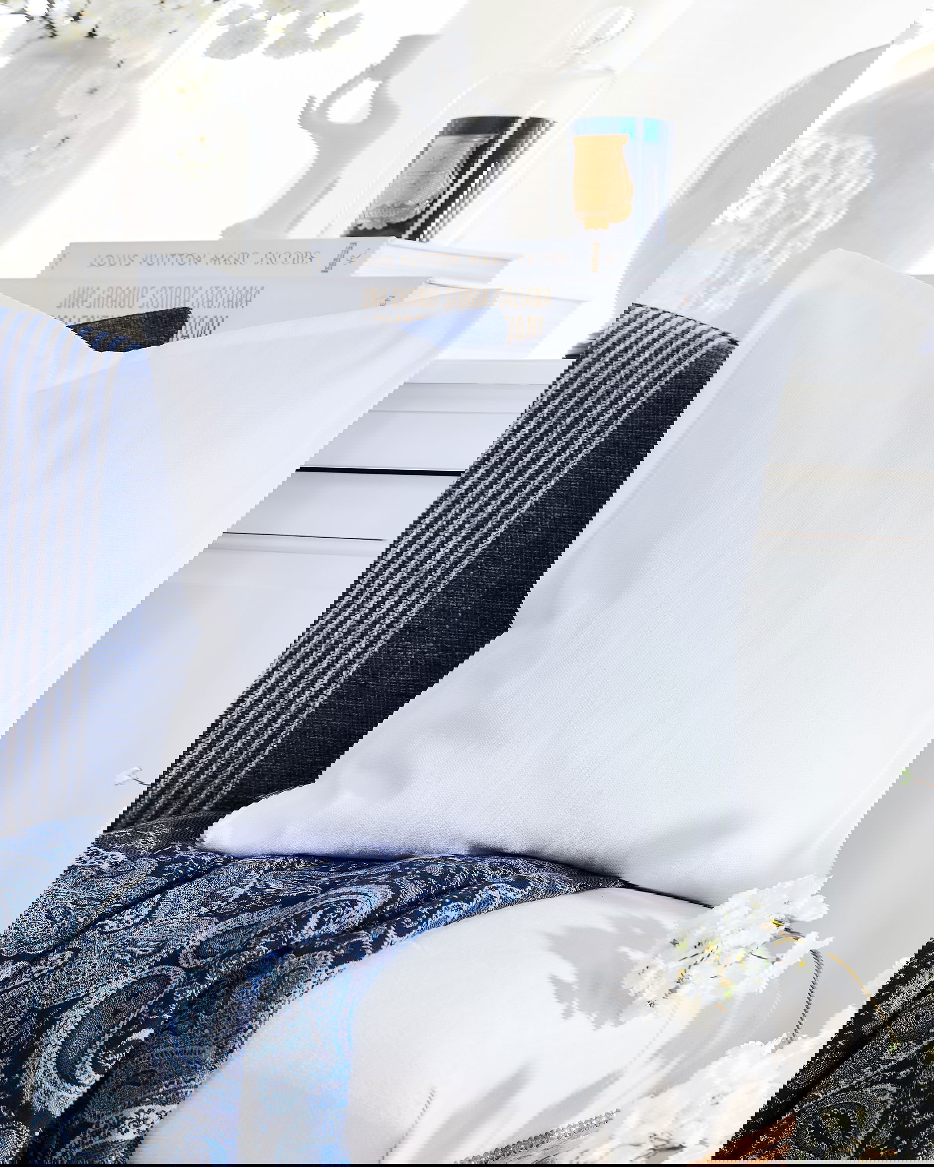 Colonella kuddfodral vit