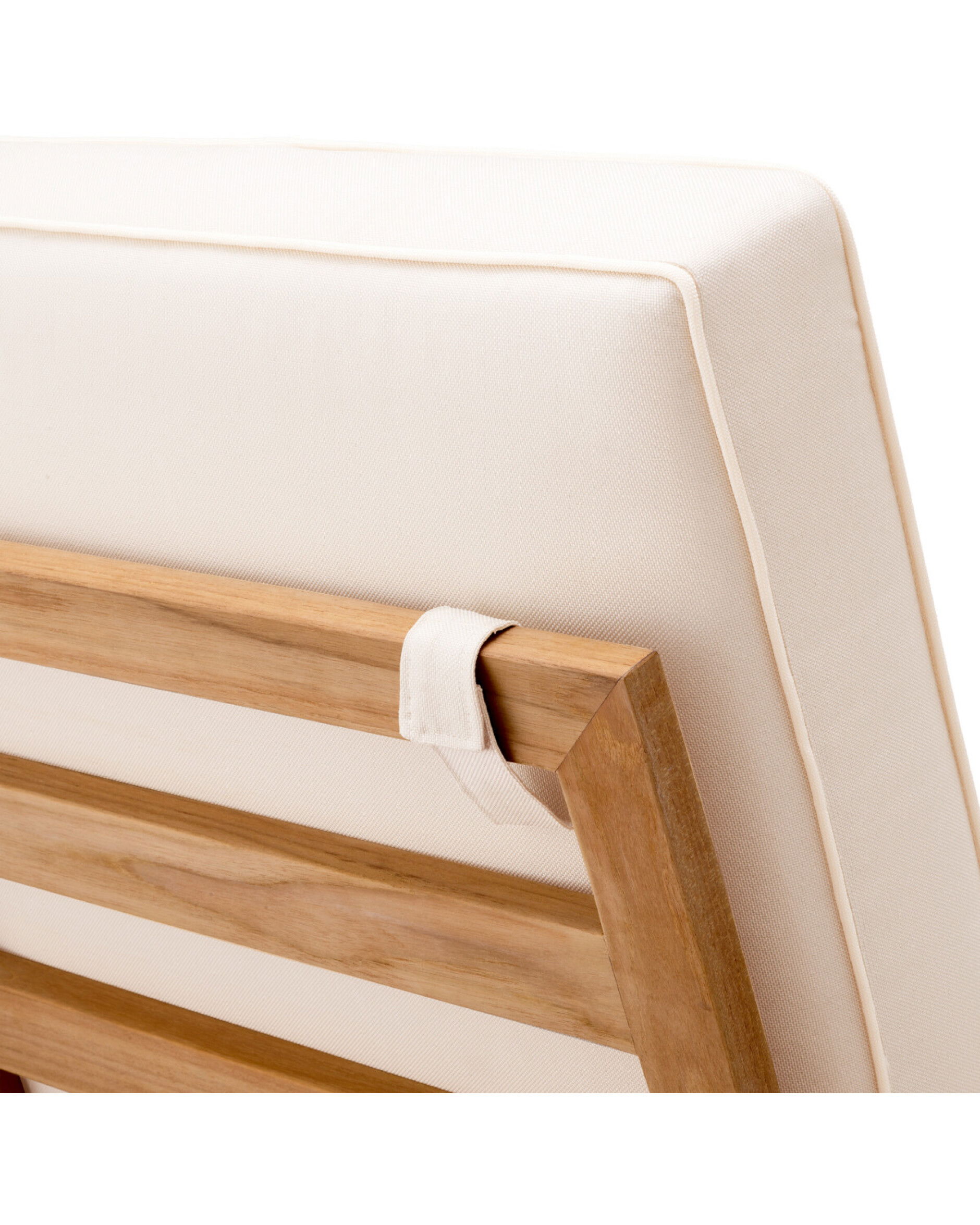 Manzo Sonnenliege Flores Off-White