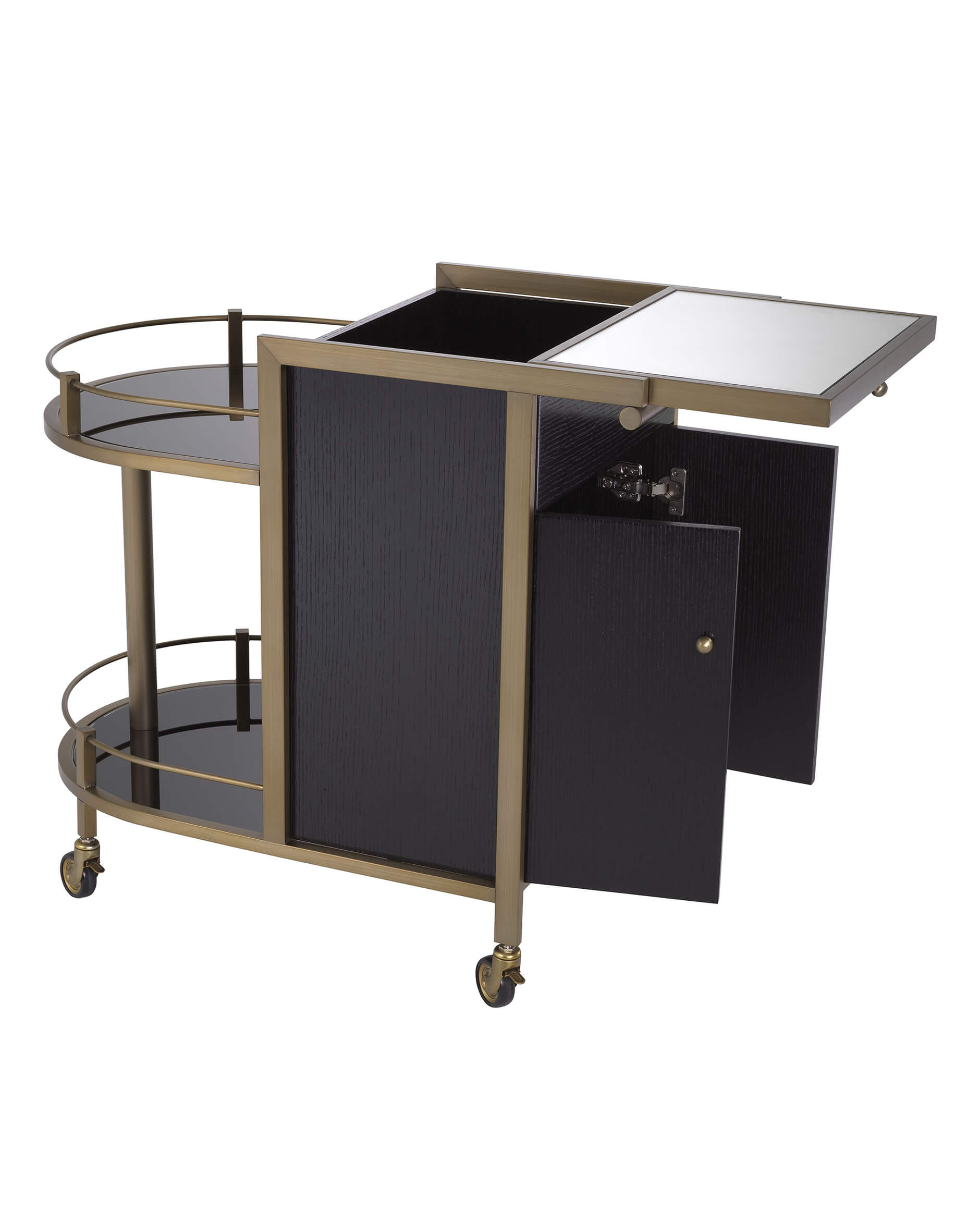 Bellini drinkvagn mässing