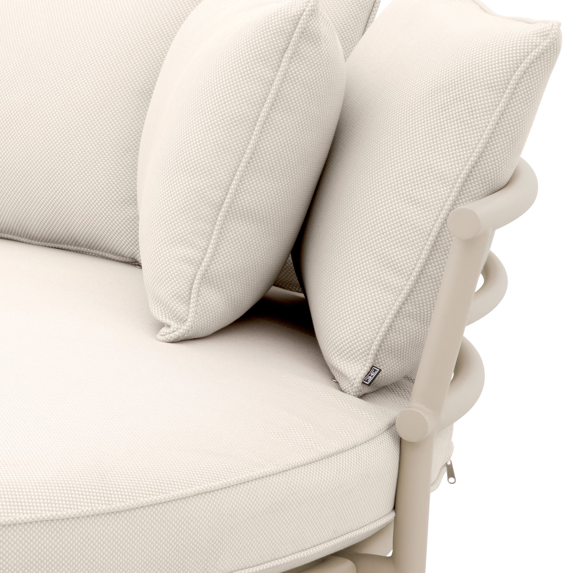 Laguno soffa sand rund