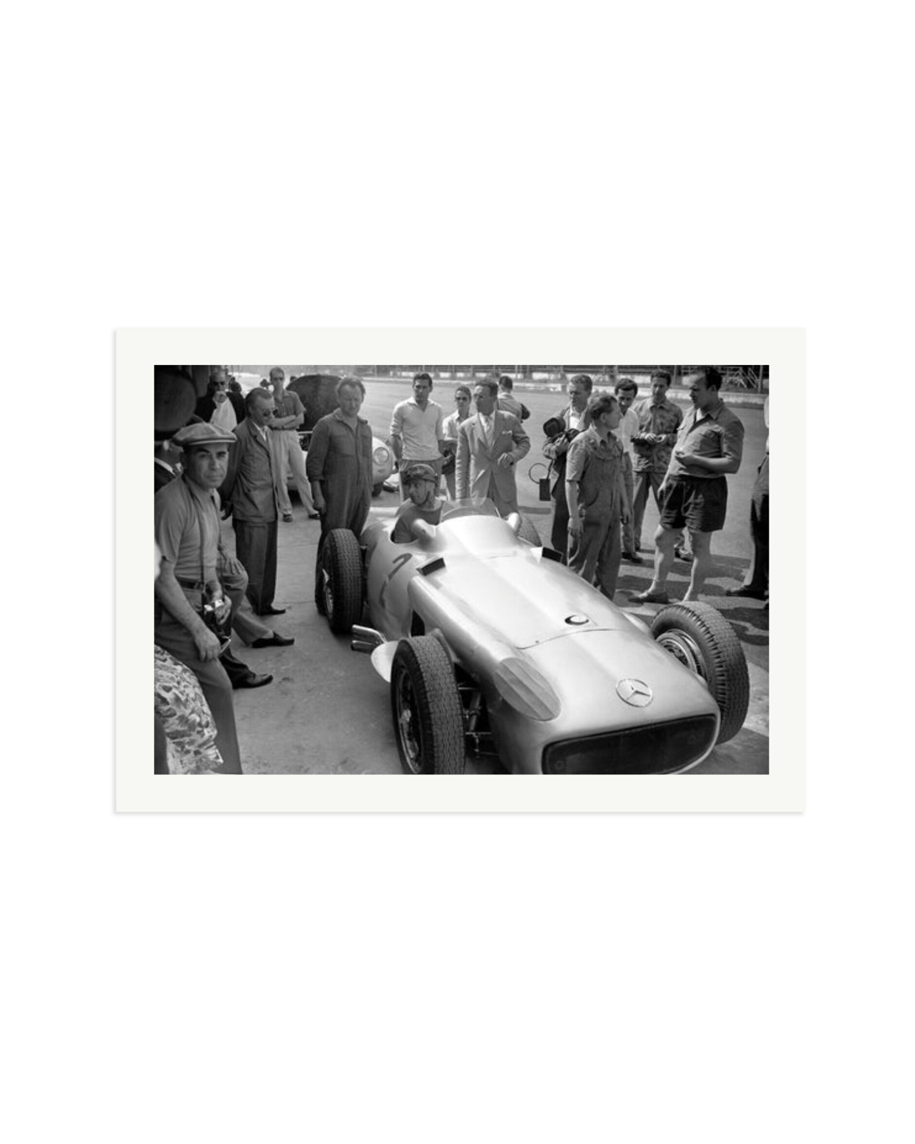 Juan Manuel Fangio, 1995 Print Only / XXL