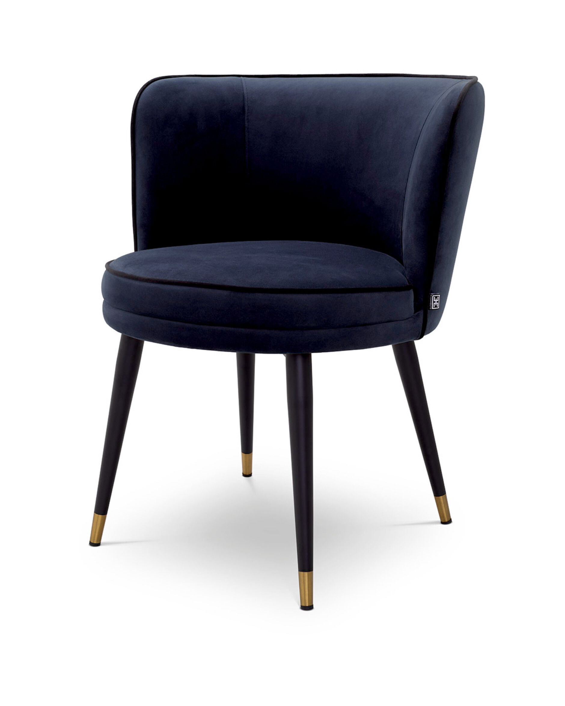 Grenada matstol savona midnight blue velvet