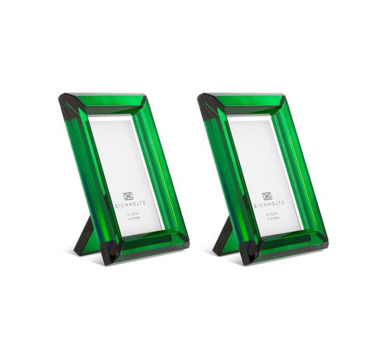 Green - Theory Picture Frames Orange 2-Set