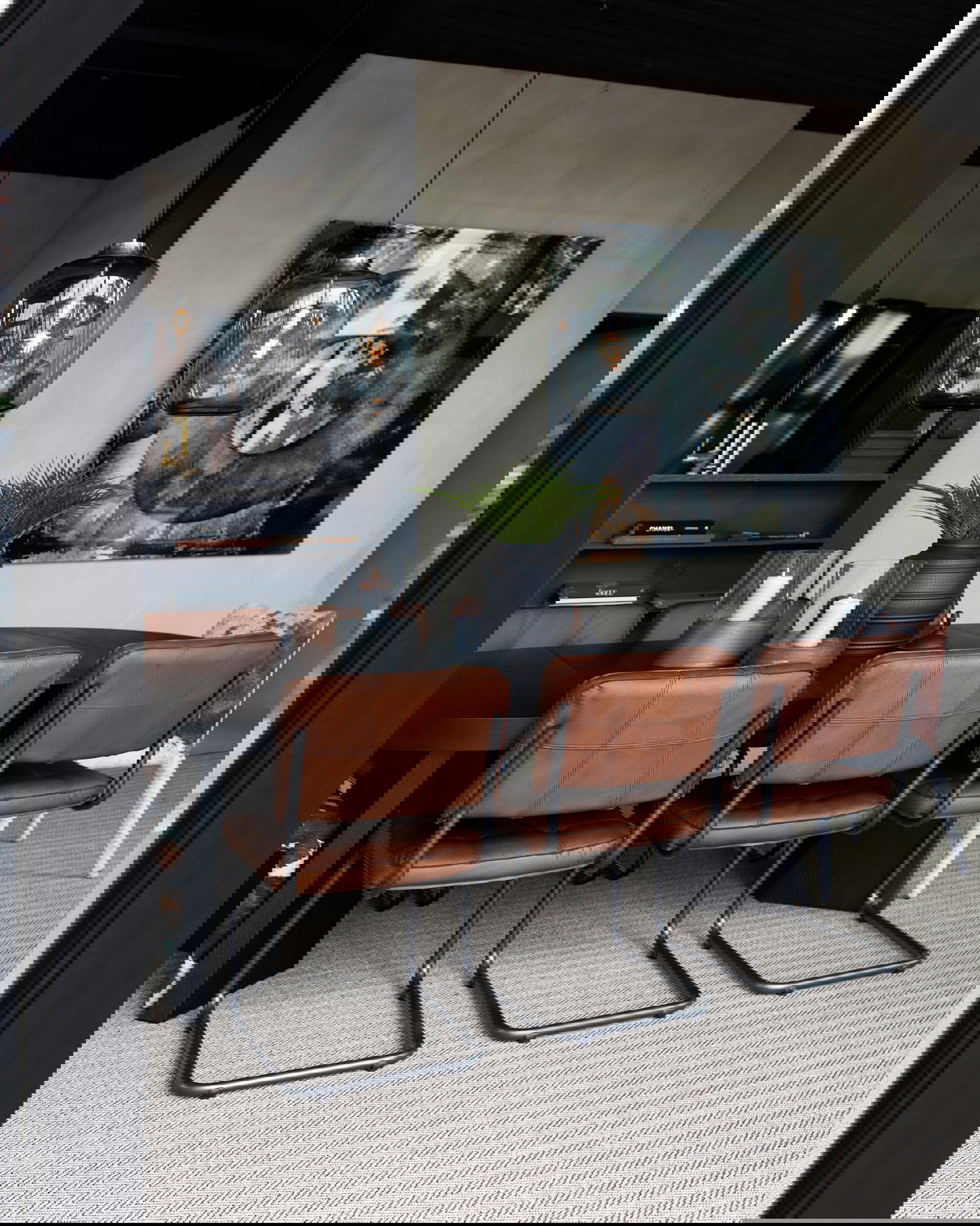 Endless Laut taklampa grå