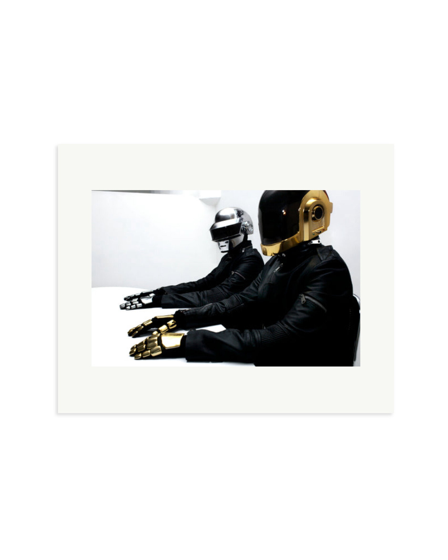 Daft Punk Robot Rock Print Only / Medium